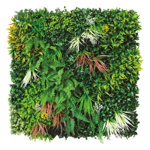 Siepe Artificiale ProGarden In Foglie Di Lauro Con Rete Ombreggiante - H 150 Cm, Vendita A Metro