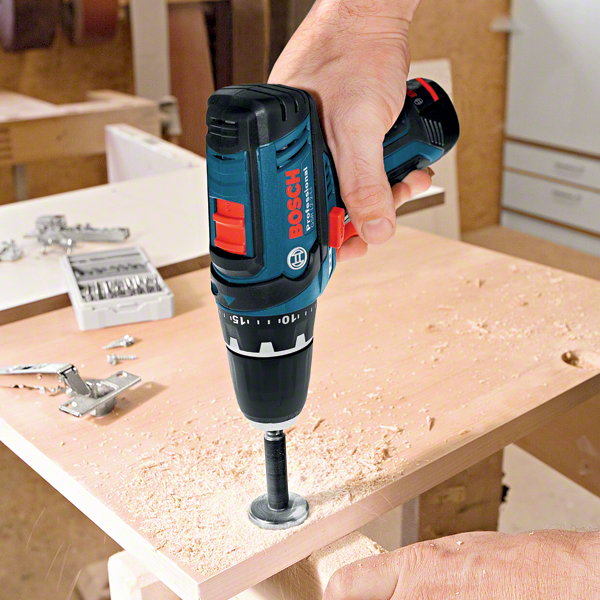 Perceuse sans fil 12 V BOSCH PROFESSIONAL GSR 12V-15, 30 Nm + 2 batteries 2Ah - 5