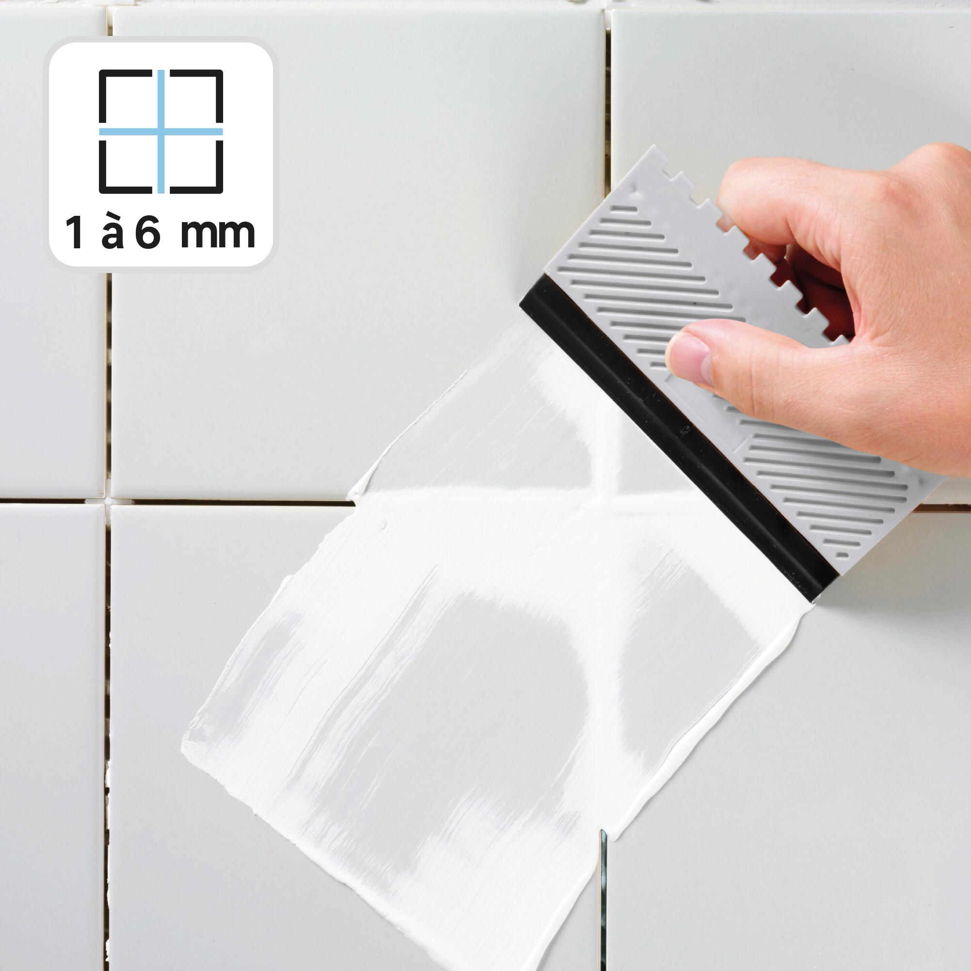 Joint pâte carrelage / mosaïque AXTON blanc 0.9KG - 3