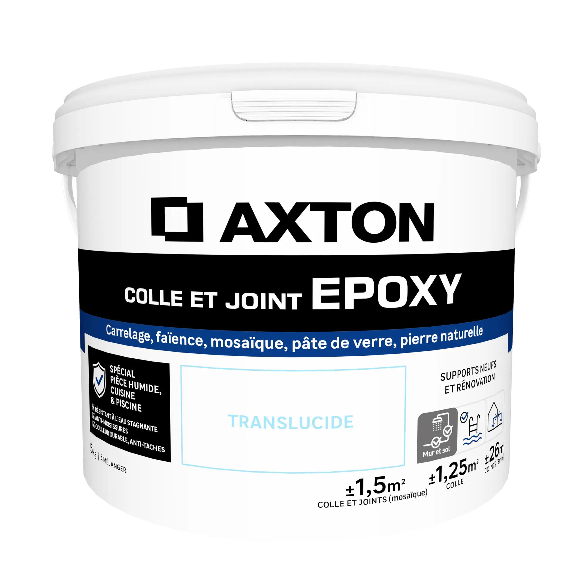 Joint époxy pour carrelage Kerapoxy Easy Design kit 3kg