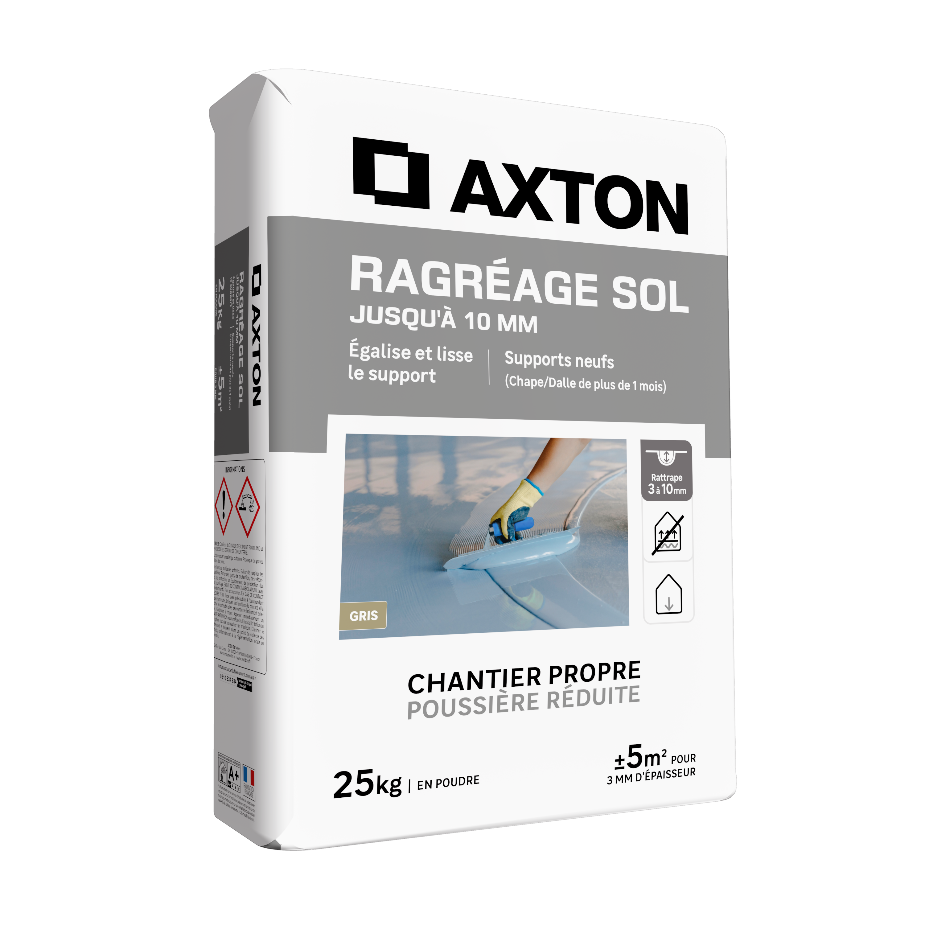 Ragréage autolissant AXTON, 25 kg Leroy Merlin — free download