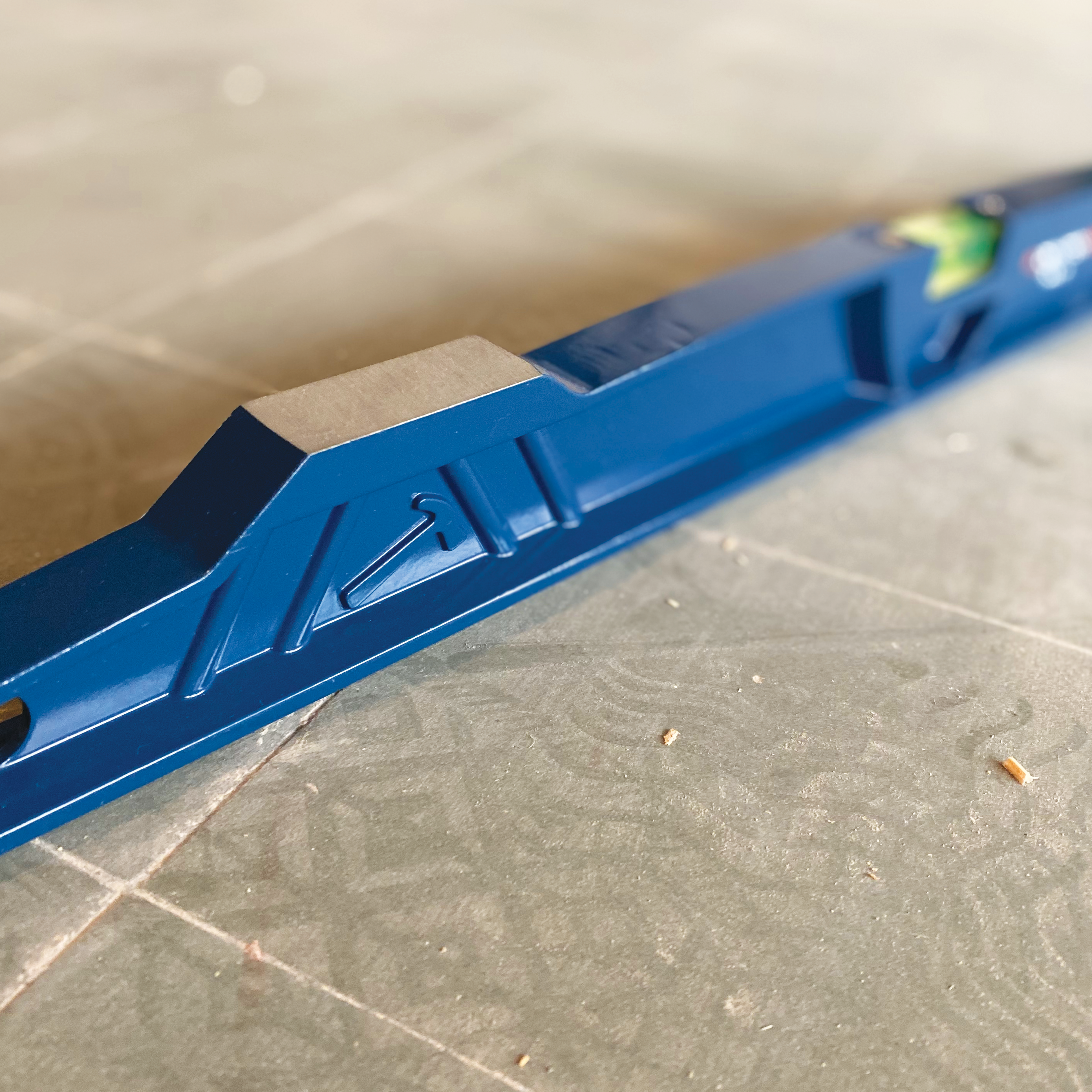 Niveau 2 fioles trapèze DEXTER, L 80 cm - 3