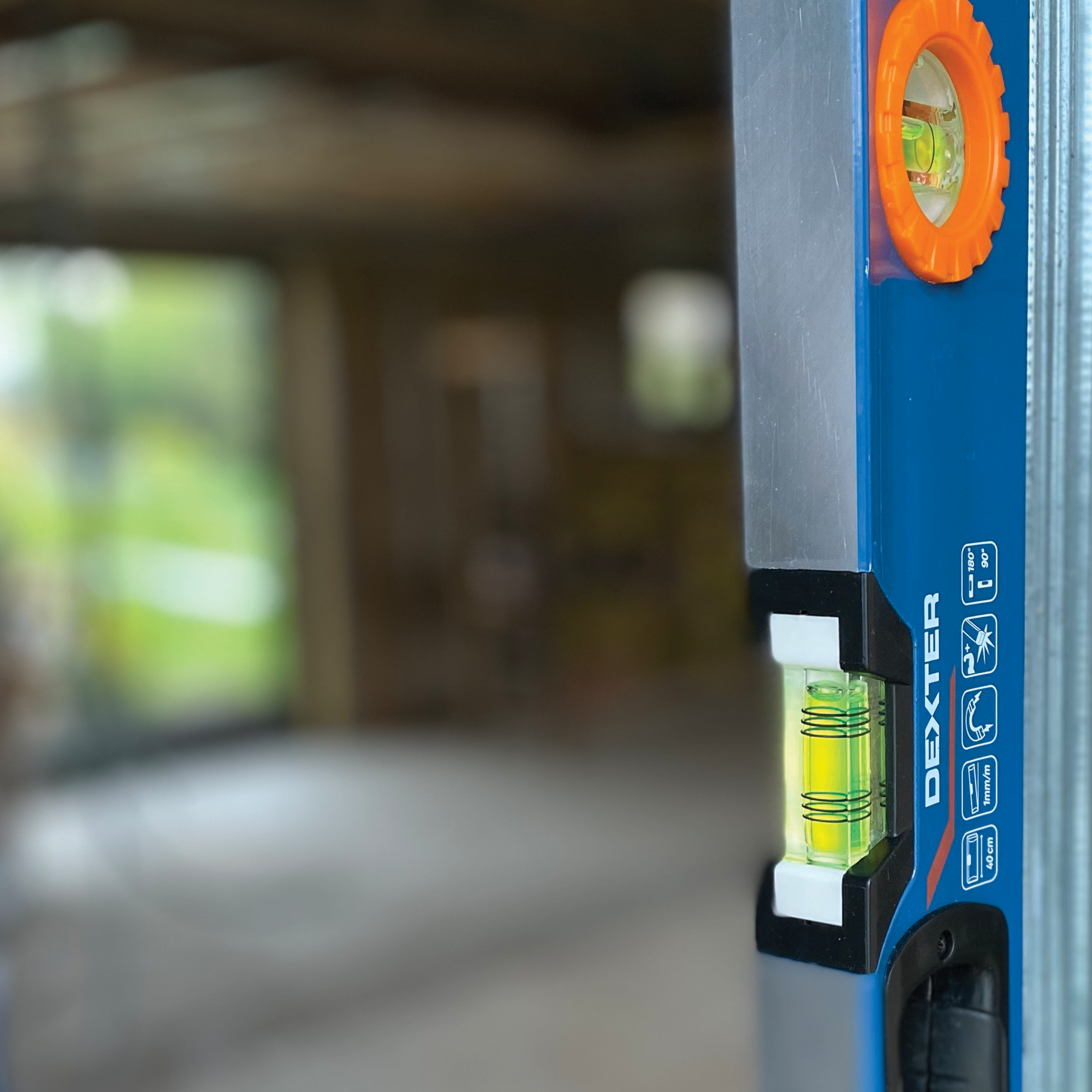 Niveau 2 fioles DEXTER, L 40 cm - 4