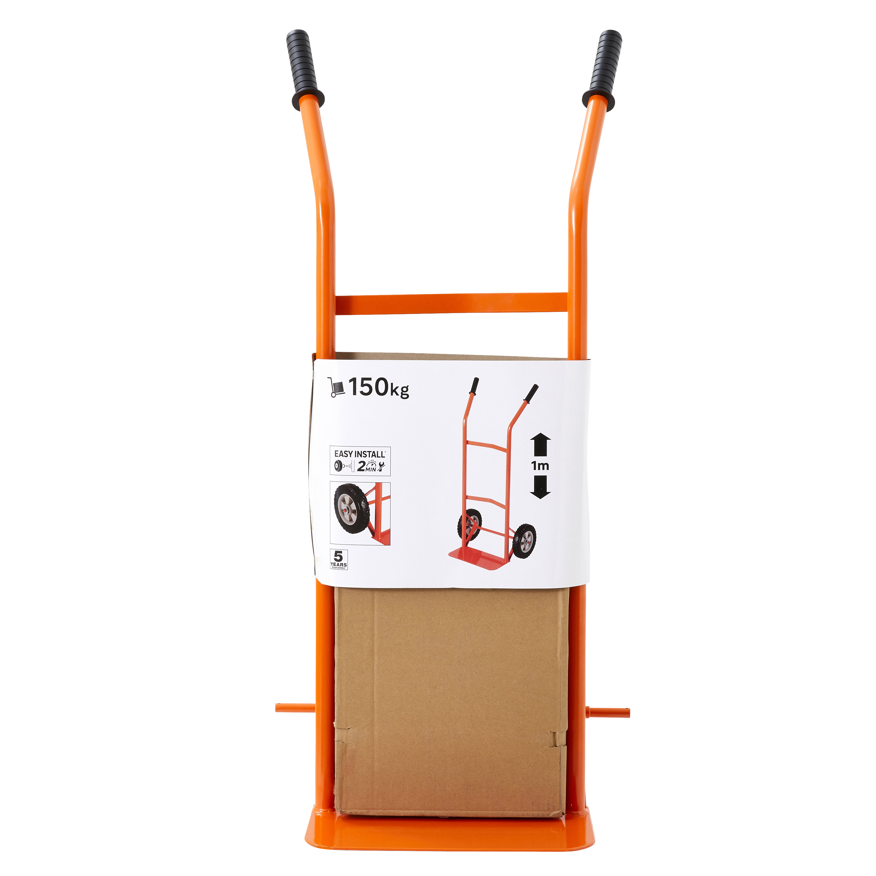 Diable rigide, charge garantie 150 kg - 7