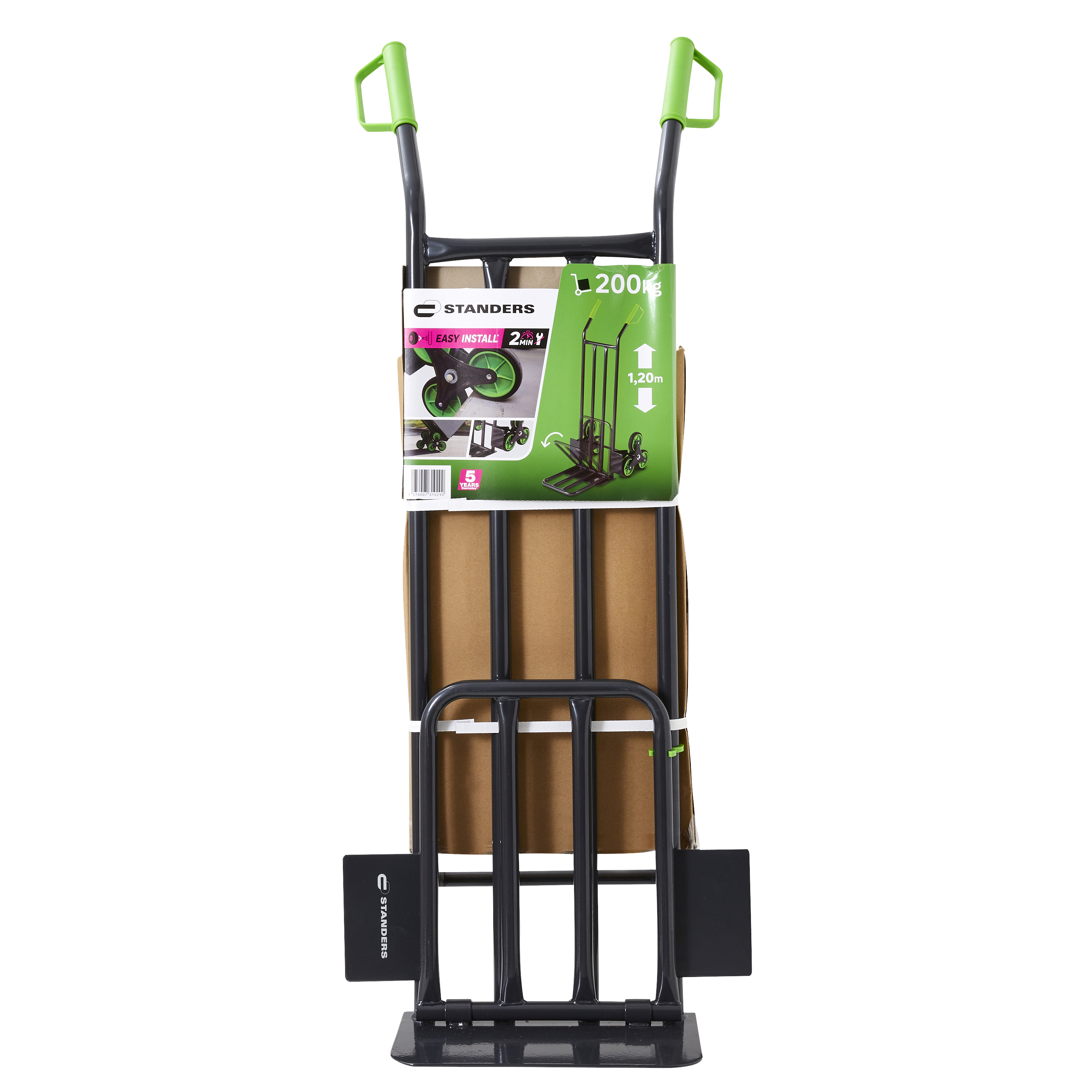 Diable rigide STANDERS, charge garantie 200 kg - 10