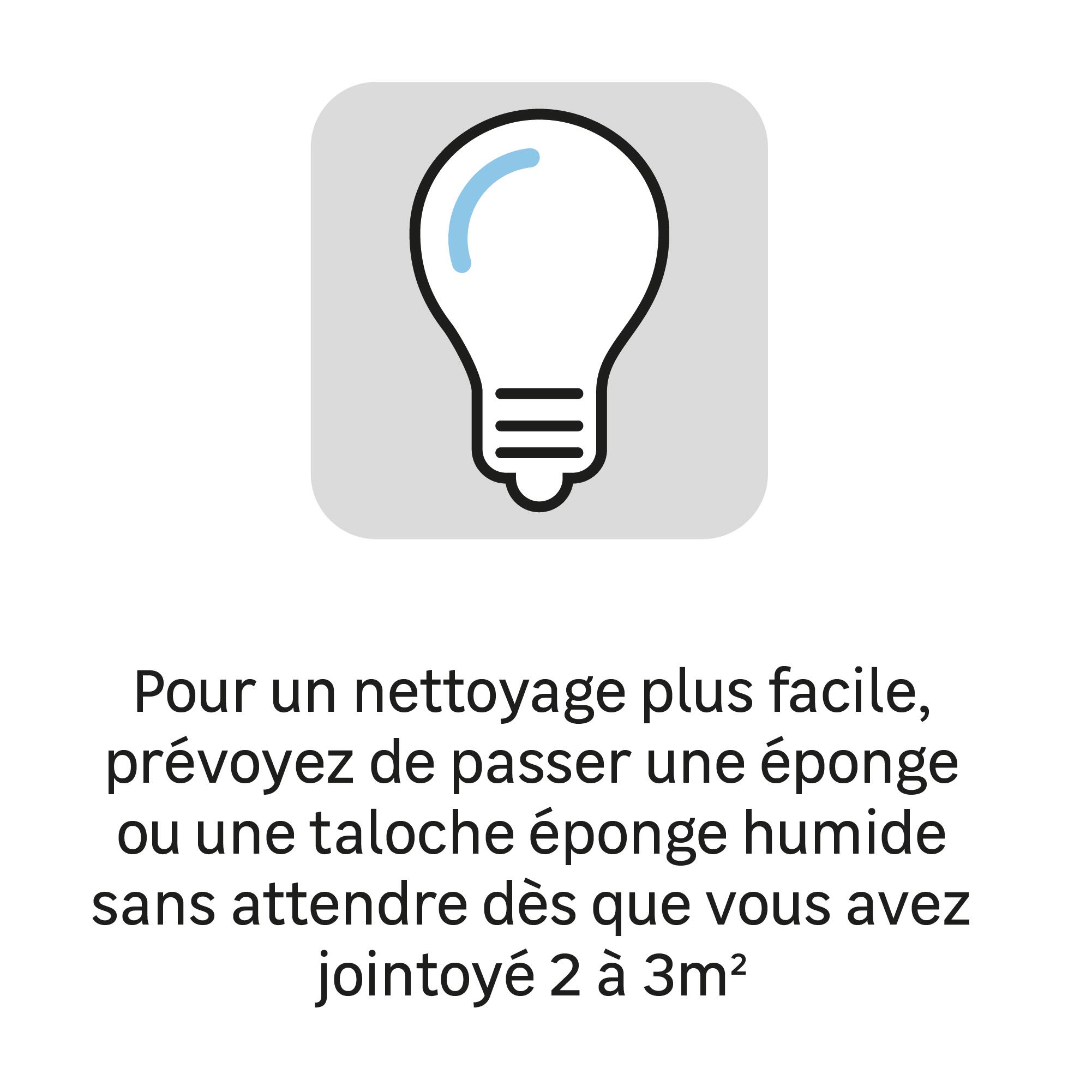 Joint poudre carrelage / mosaïque supérieur à 3mm AXTON ivoire 1KG - 4