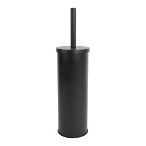 Bagnoxx Porta Scopino Per WC In Pietra Fusa Nera – Design Con Strass, Dimensioni 9,5x9,5x38 Cm - 5