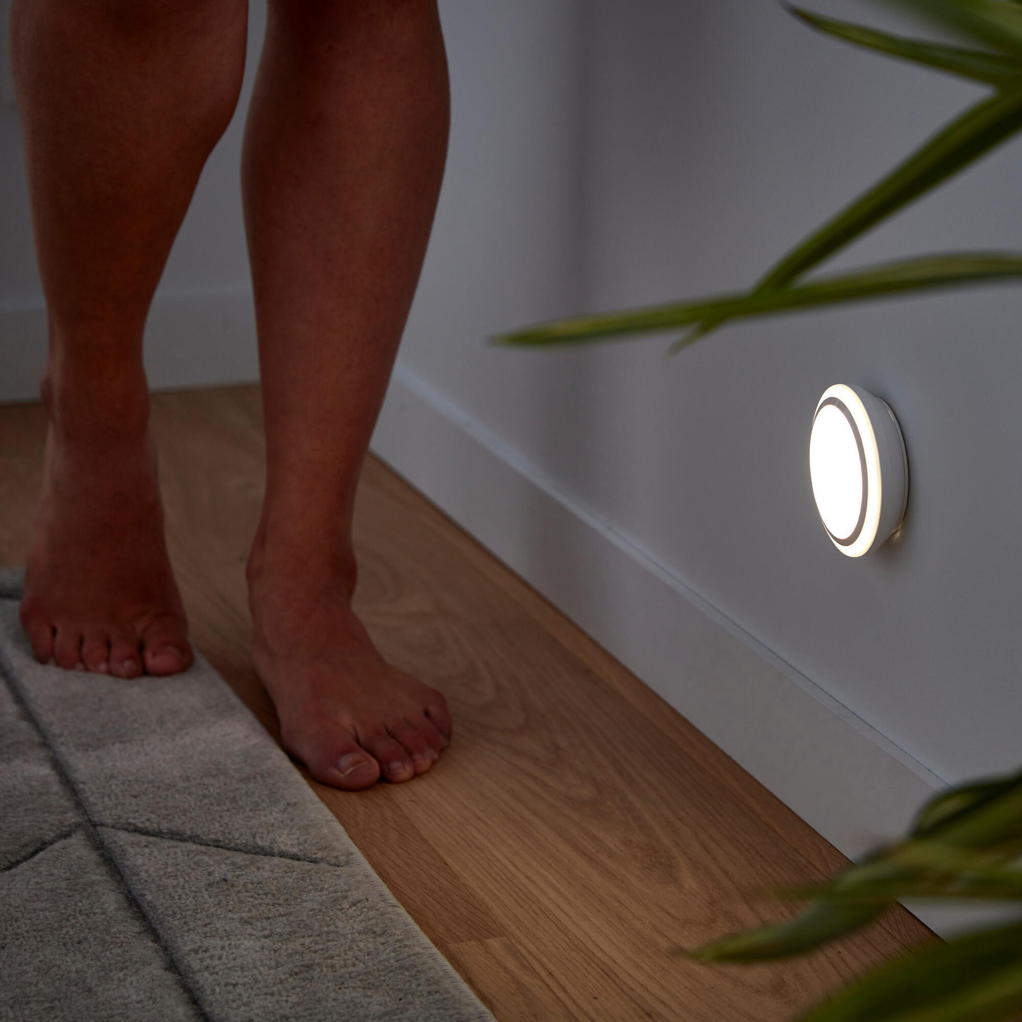 Veilleuse Led à piles + détection mouvement D8cm 50Lm blanc neutre INSPIRE Trixi - 2