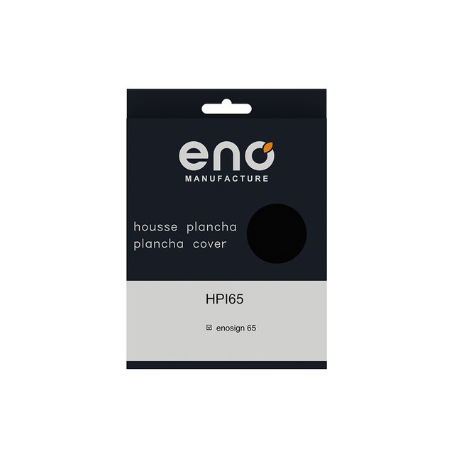 Housse de protection d'extérieur plancha ENO noir l.67 x H.24 cm