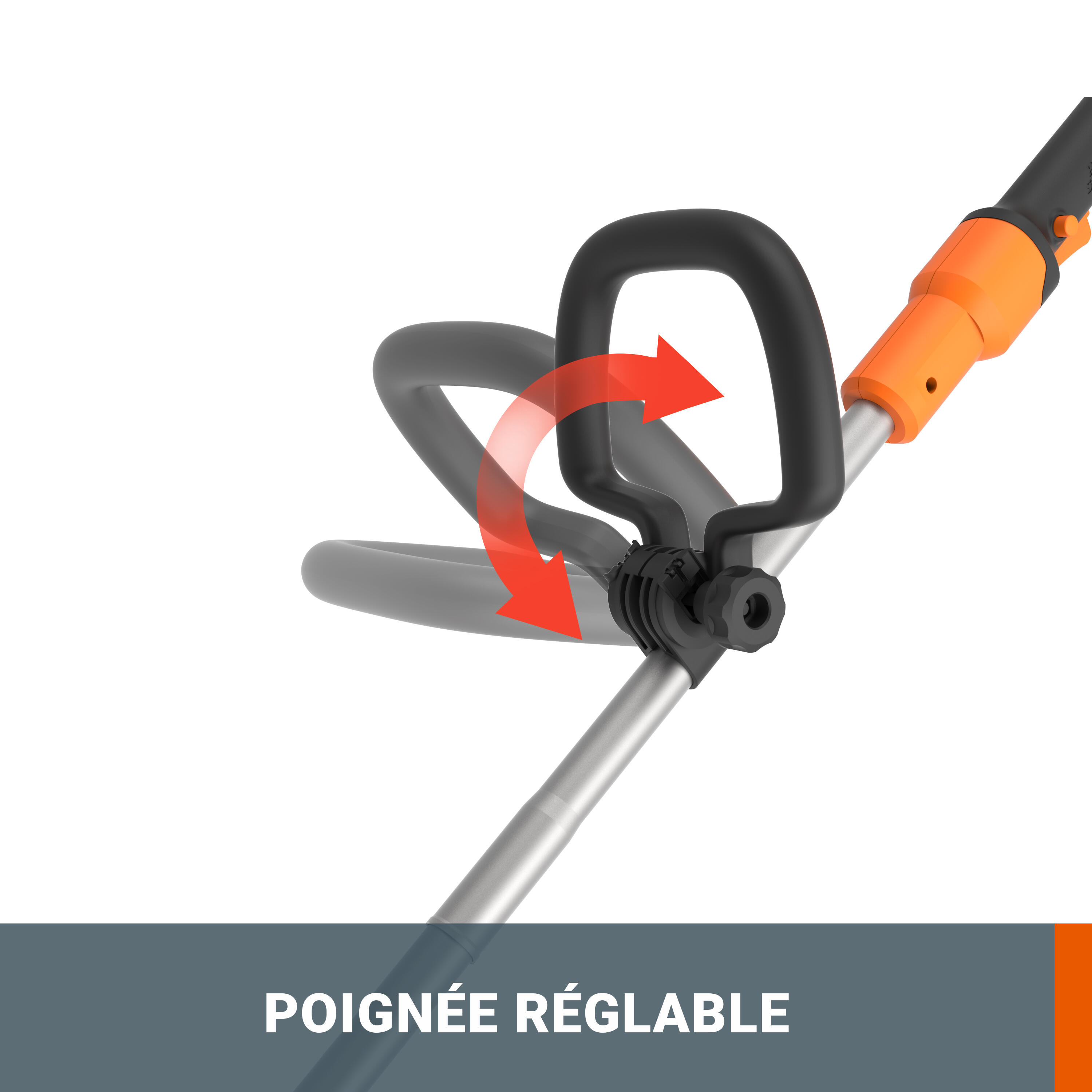 Coupe-bordures 2*20V WORX - WG183E.9 (Sans batterie ni chargeur) - 4