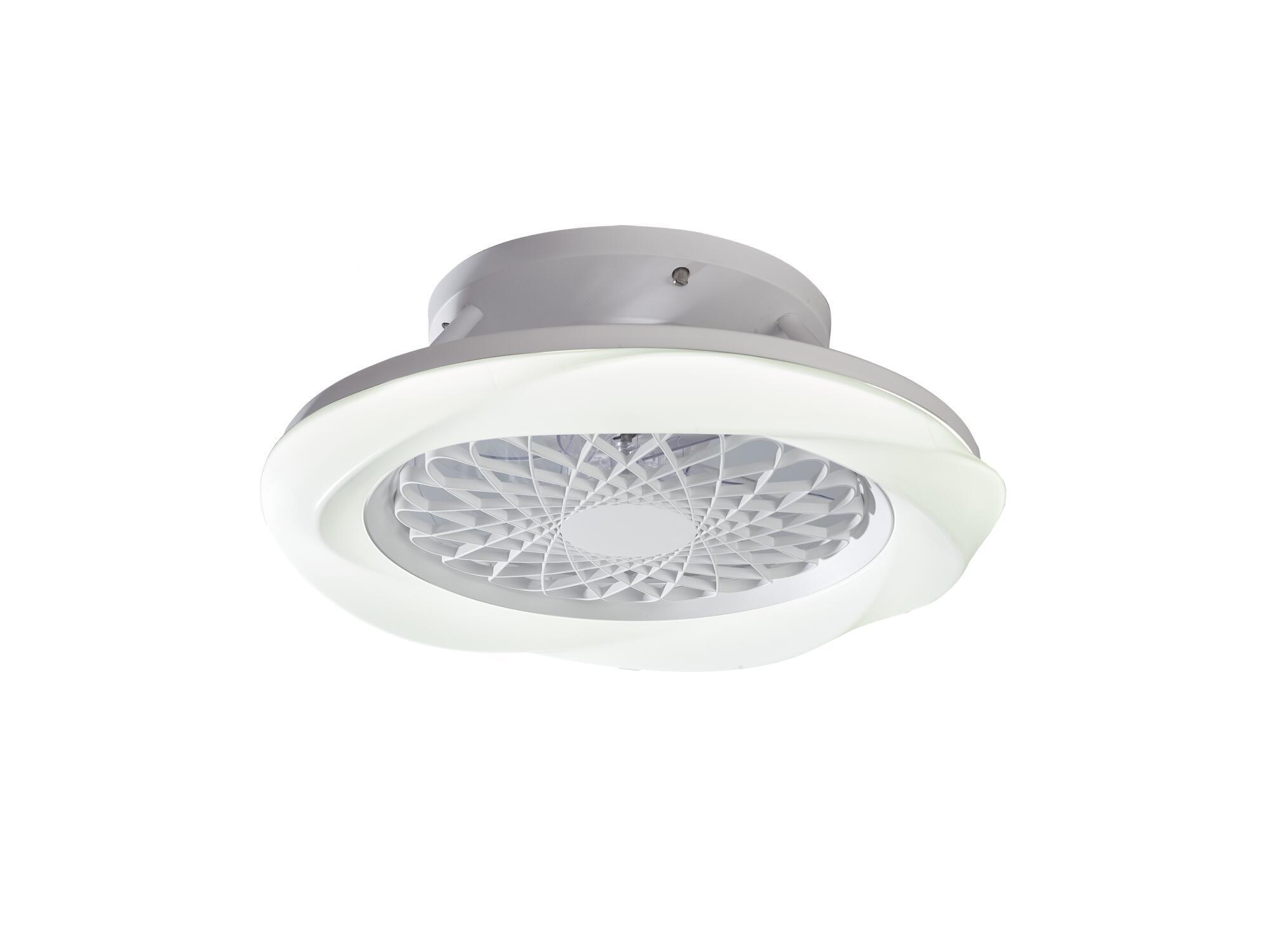 Ventilateur de plafond avec éclairage LED et télécommande lampe