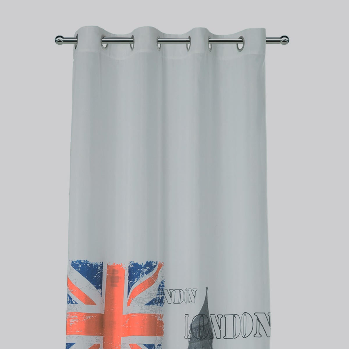 Tenda Metropolitan London multicolore, occhiello 140x280 cm - 5