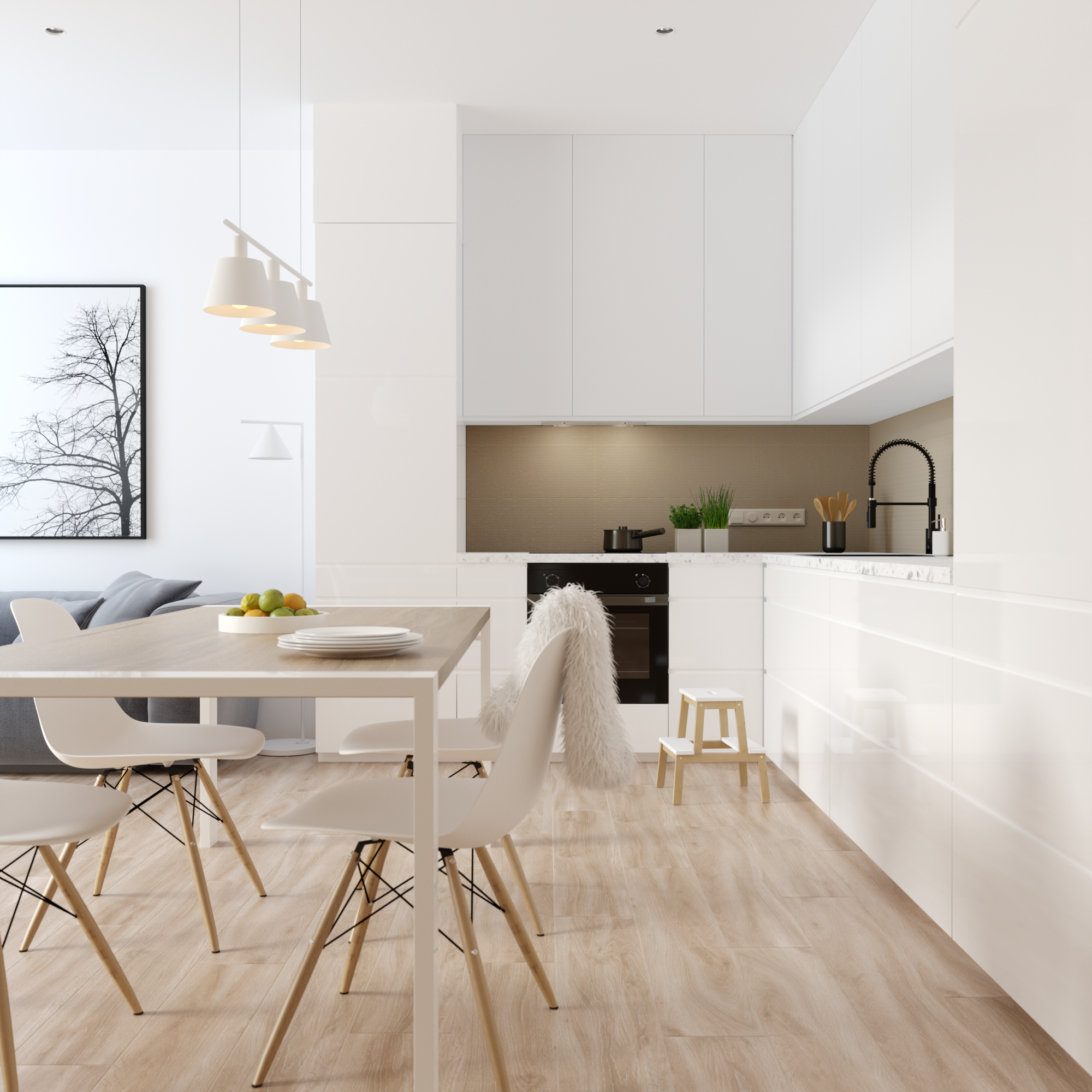 Carrelage sol intérieur effet bois naturel Living l.20 x L.120 cm ARTENS - 4