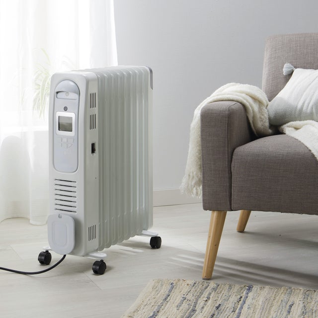 Radiateur bain d'huile électrique 2000W EQUATION blanc