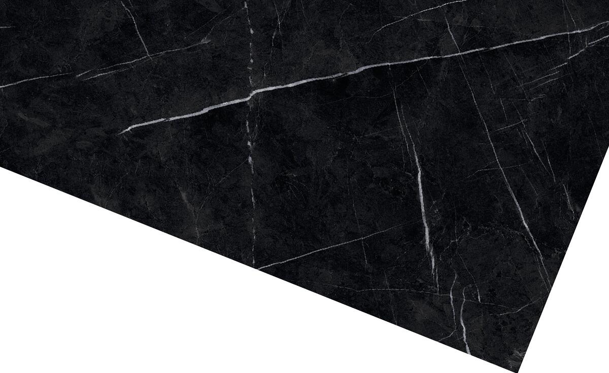 Piastrella da pavimento e rivestimento interno in gres porcellanato 60 x 120 cm rettificato nero lucido Flash traffico leggero (pei 1/5) Sp. 9 mm 1.44 mq - 4
