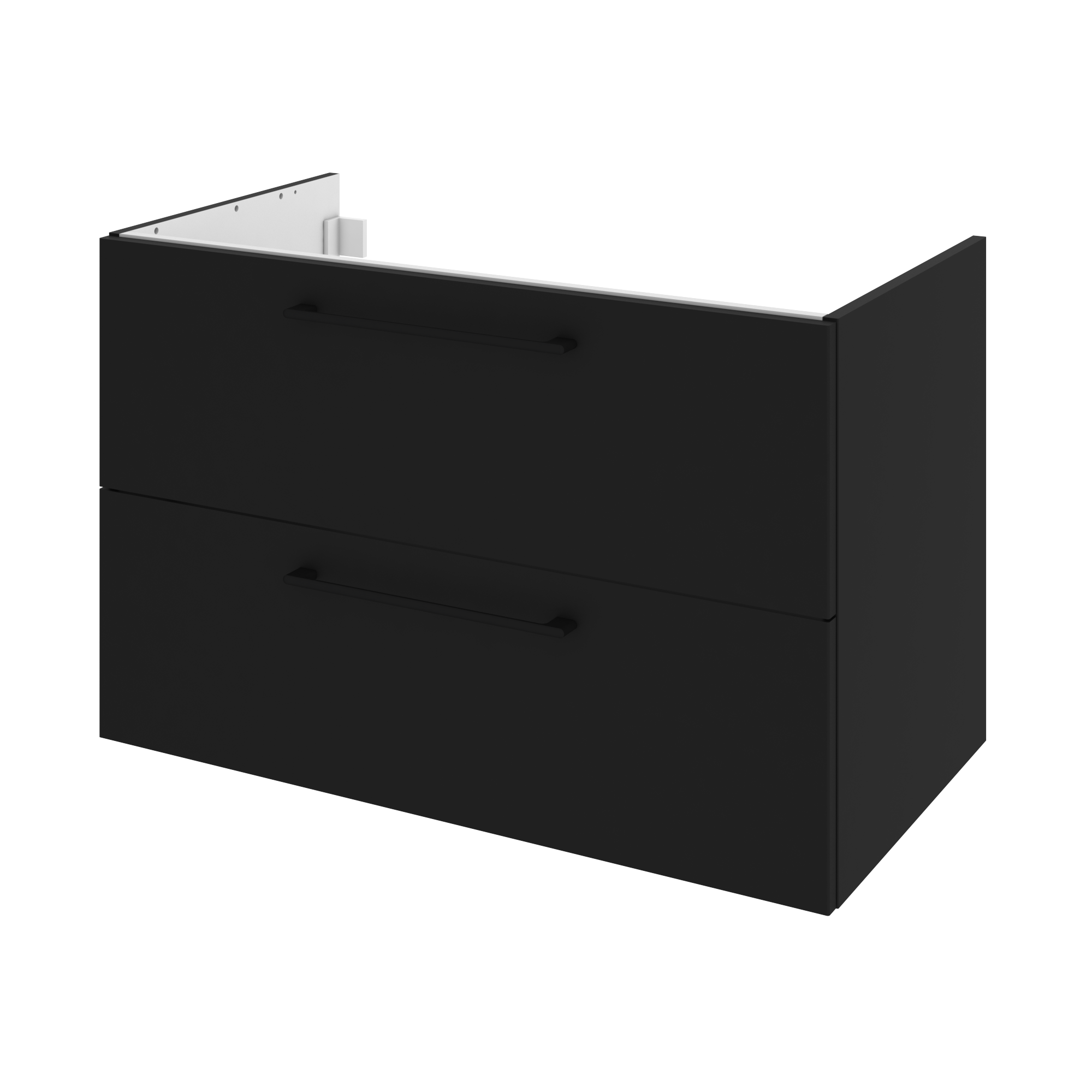 Szafka pod umywalkę Remix Black Mat 90 Sensea - 12