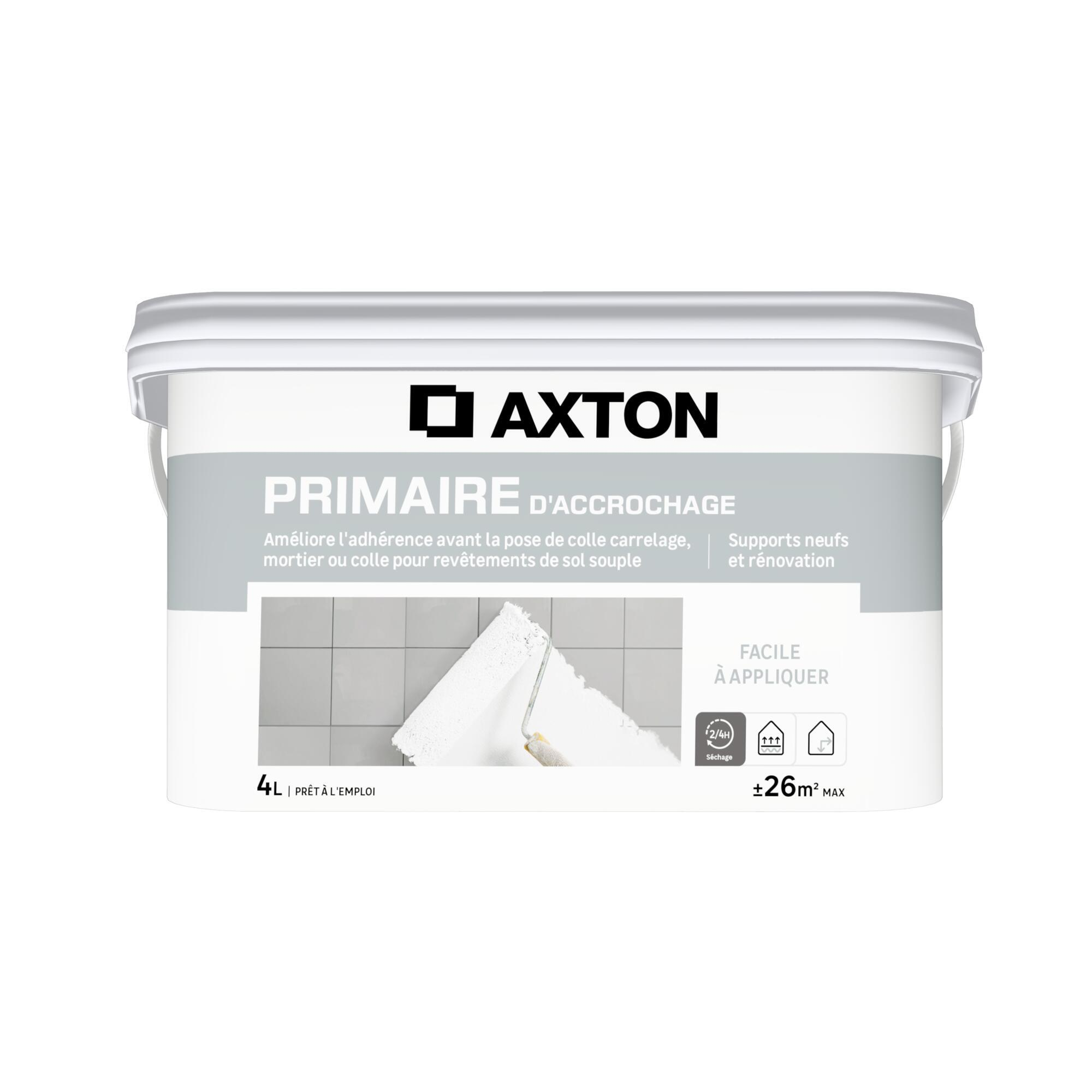 Primaire d'accrochage sol intérieur sec en 2-4h AXTON, 4L 26m² - 2