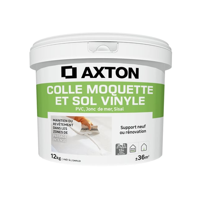 Colle pour moquette sol vinyle AXTON beige 12KG