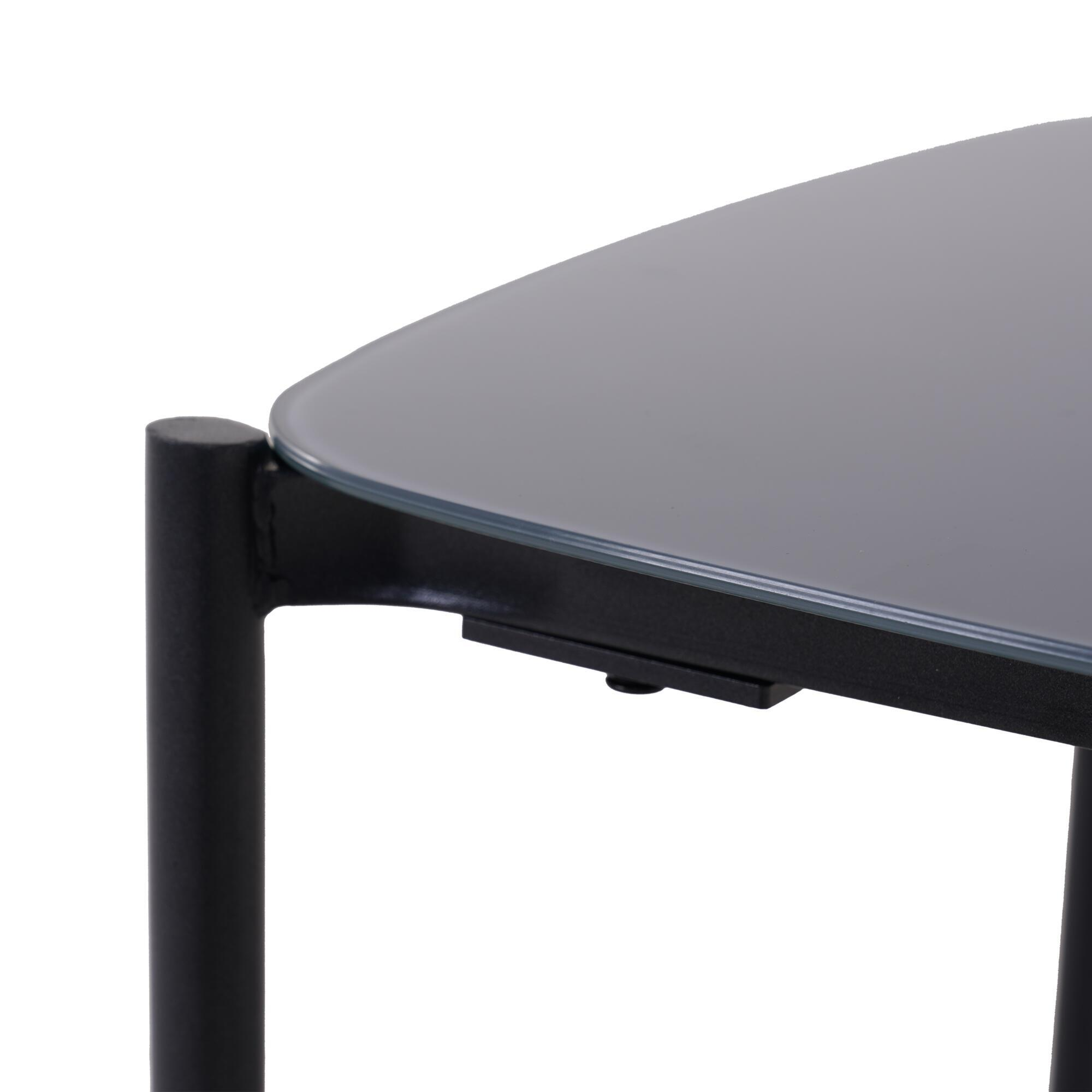 Salon bas de jardin gris Levo NATERIAL, 2 personnes - 11