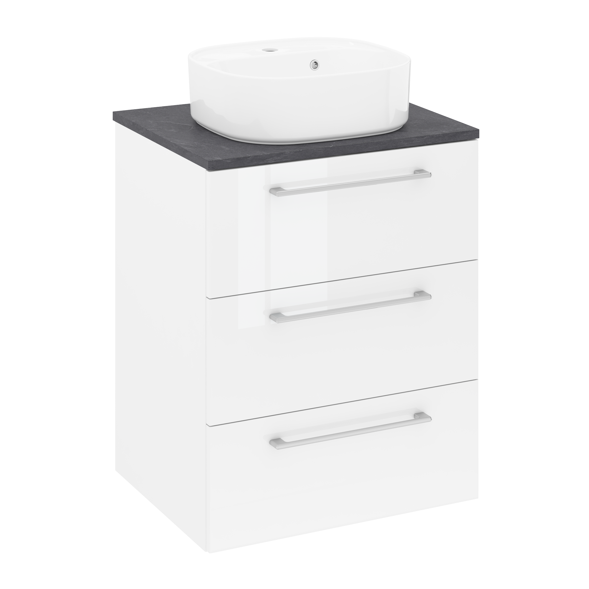 Lavabo da appoggio SENSEA rettangolare in ceramica L 42.9 x H 16 x P 39.7 cm bianco lucido piletta non inclusa - 11