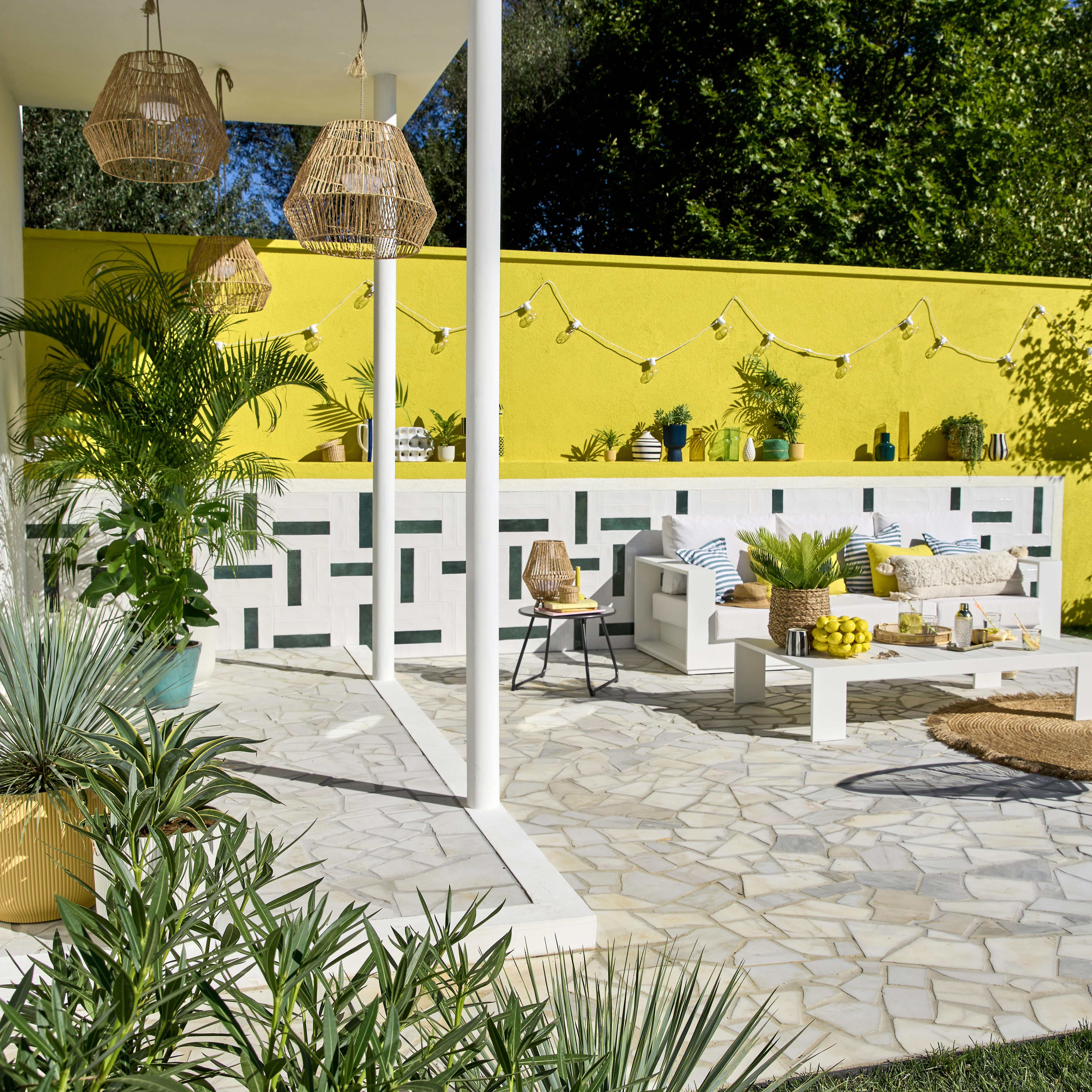 Canapé 3 places de jardin aluminium NATERIAL Lagun - 15