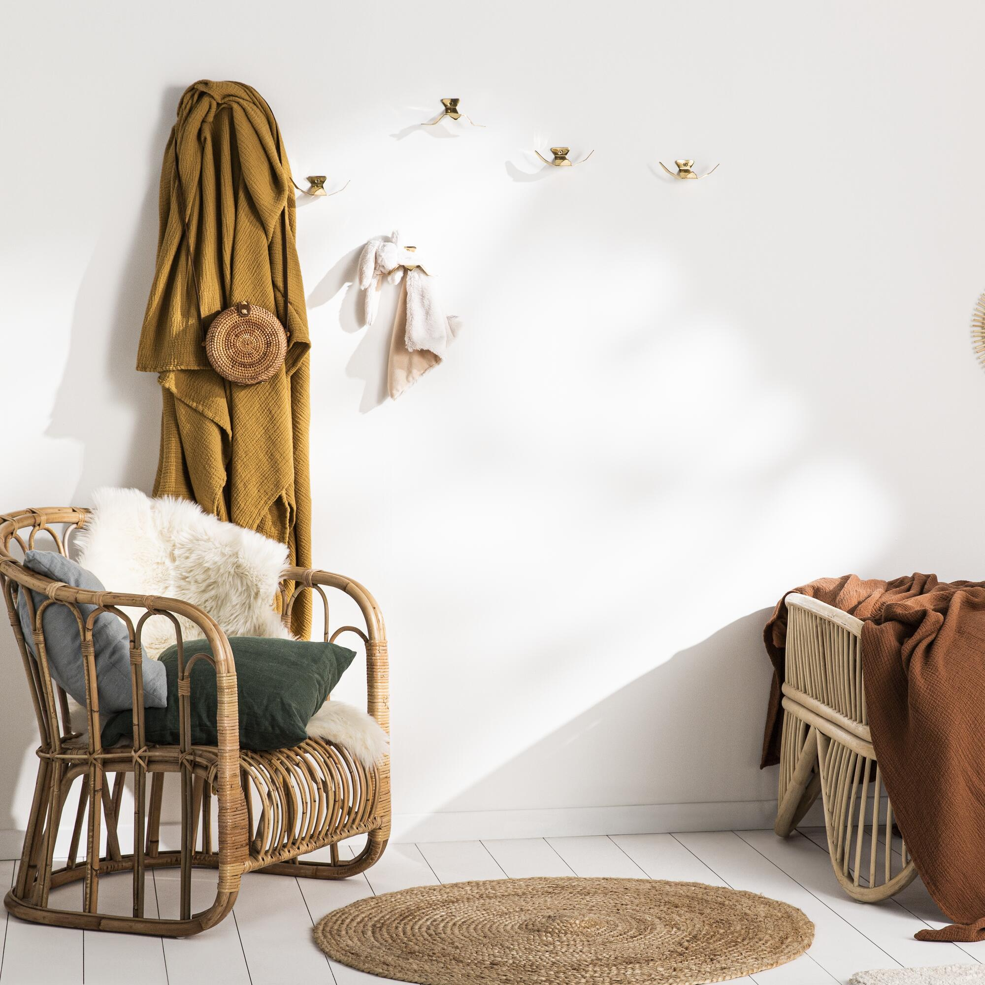 Tapis intérieur rond jute - 3