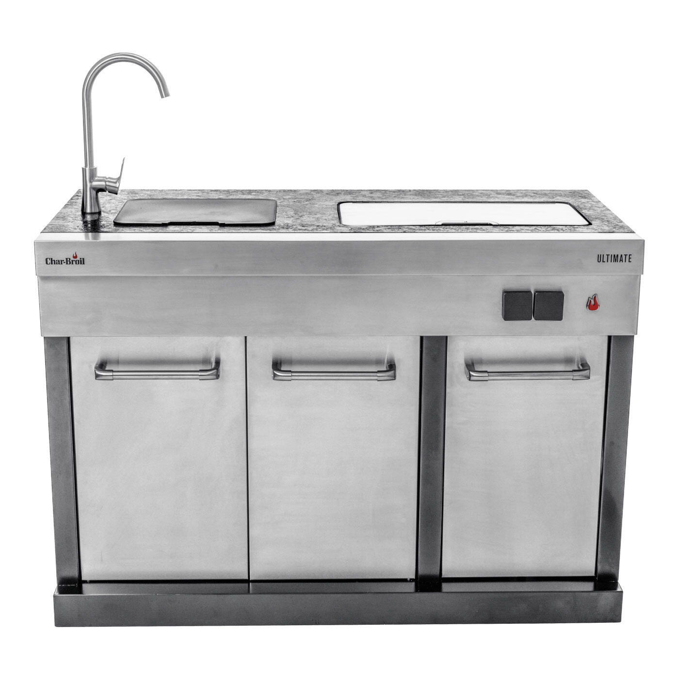 Cucina da esterno Ultimate  CHAR-BROIL 3 bruciatori  L 63.5 x H 123.5 cm - 6