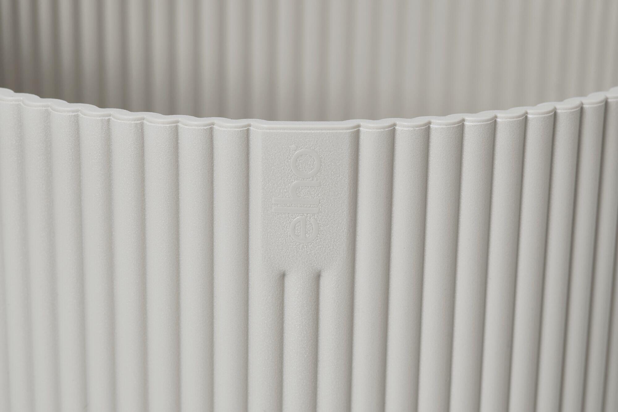 Cache pot rond ELHO D.18 x H.16.8 cm blanc - 8