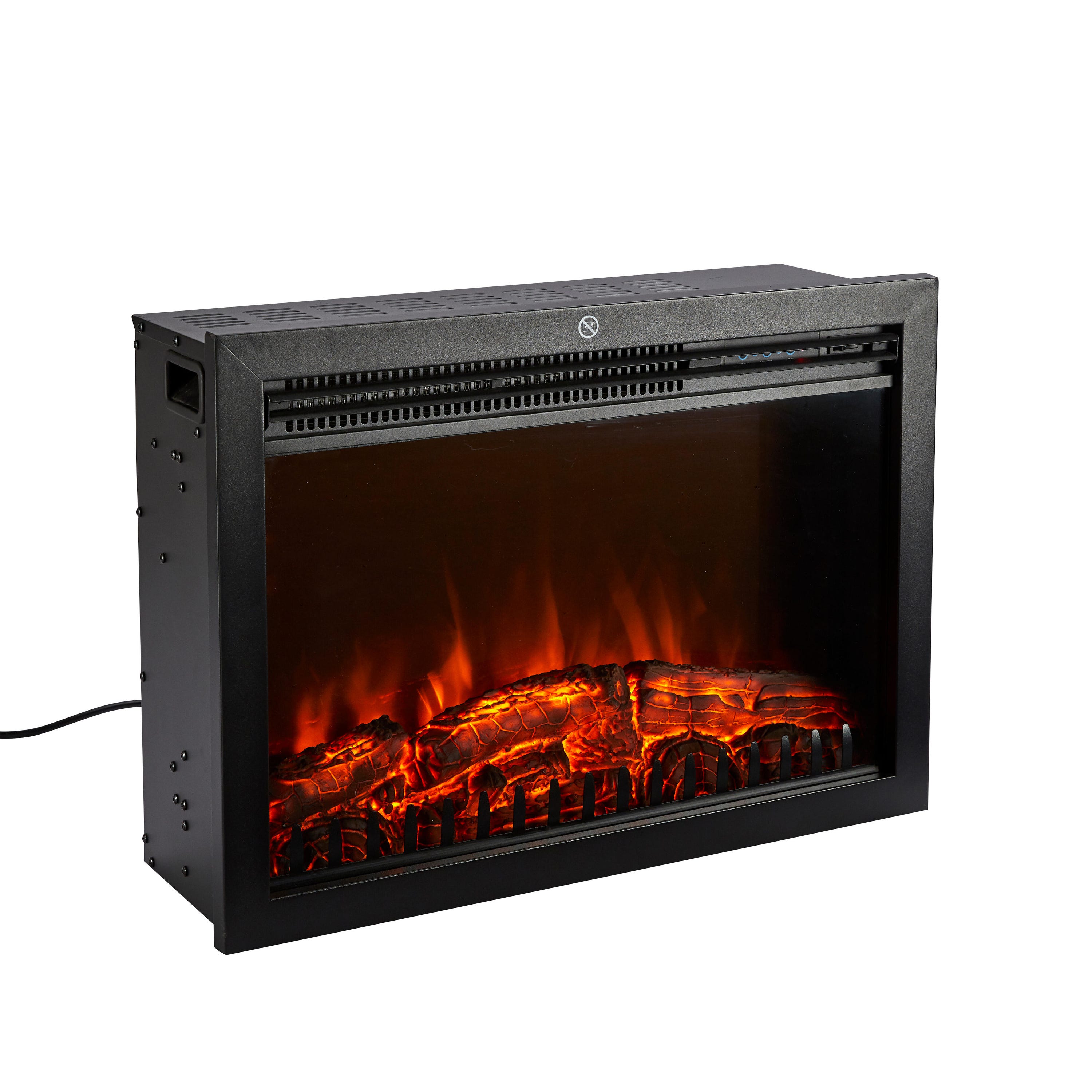 Caminetto Elettrico LED 107cm - Effetto Fiamma Realistico Per Soggiorno Moderno - Foto 9