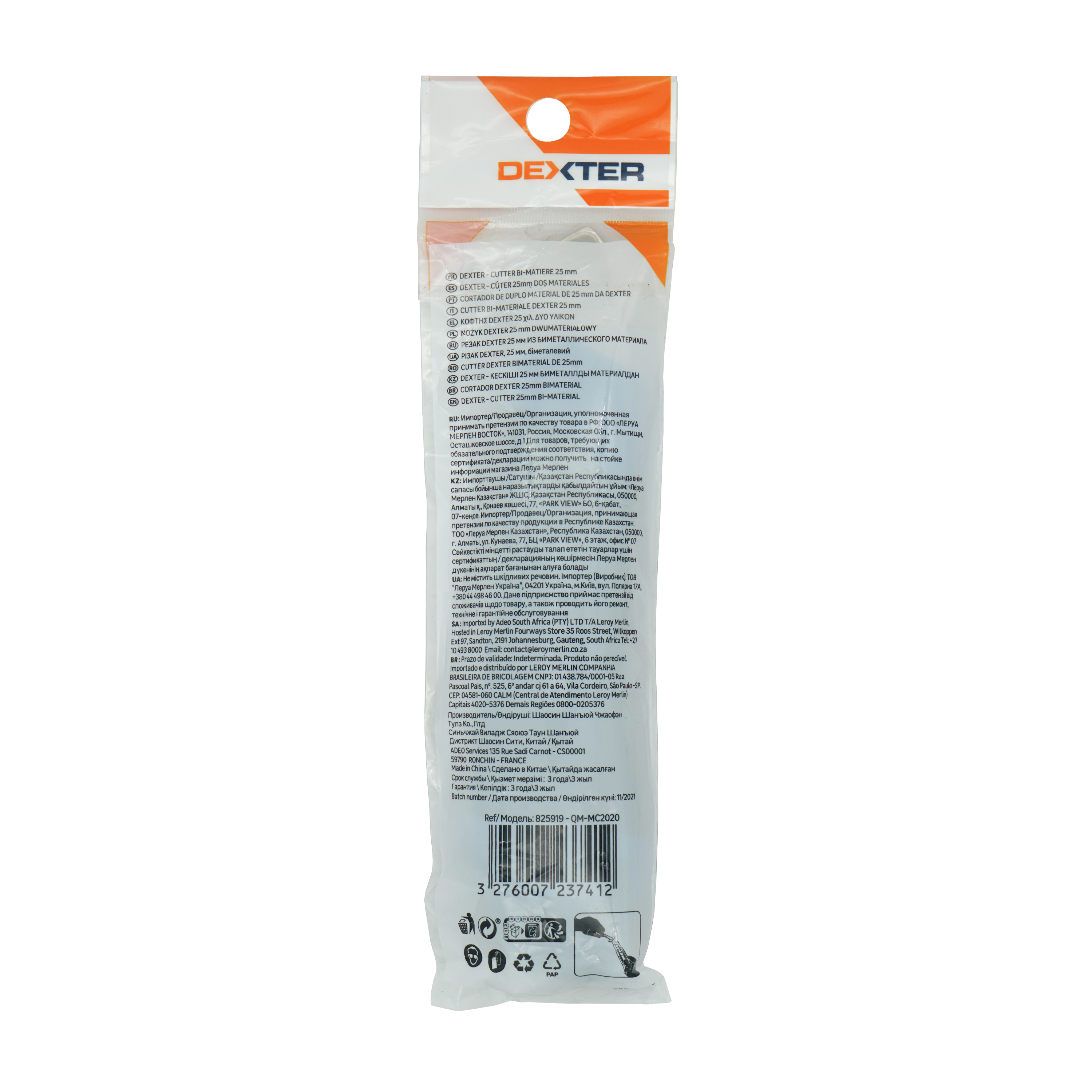 X-ato 25 mm pega bimaterial Dexter - 3