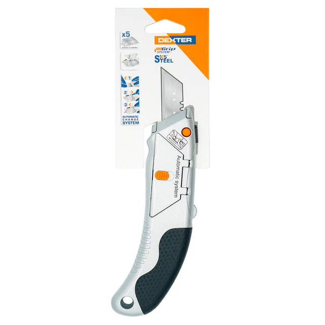 Cutter DEXTER 19mm con deposito de hojas