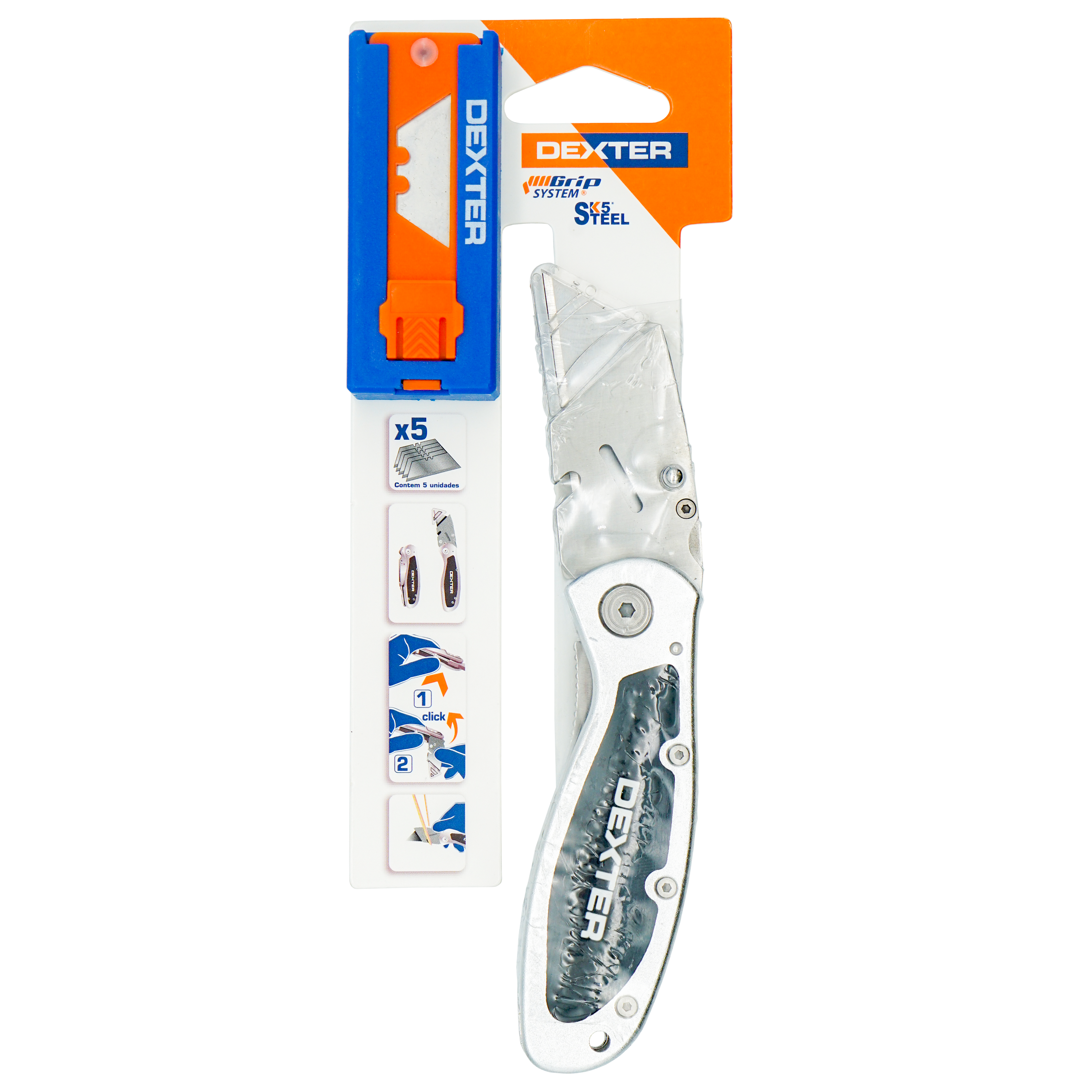 Cutter DEXTER plegable 19mm - 3