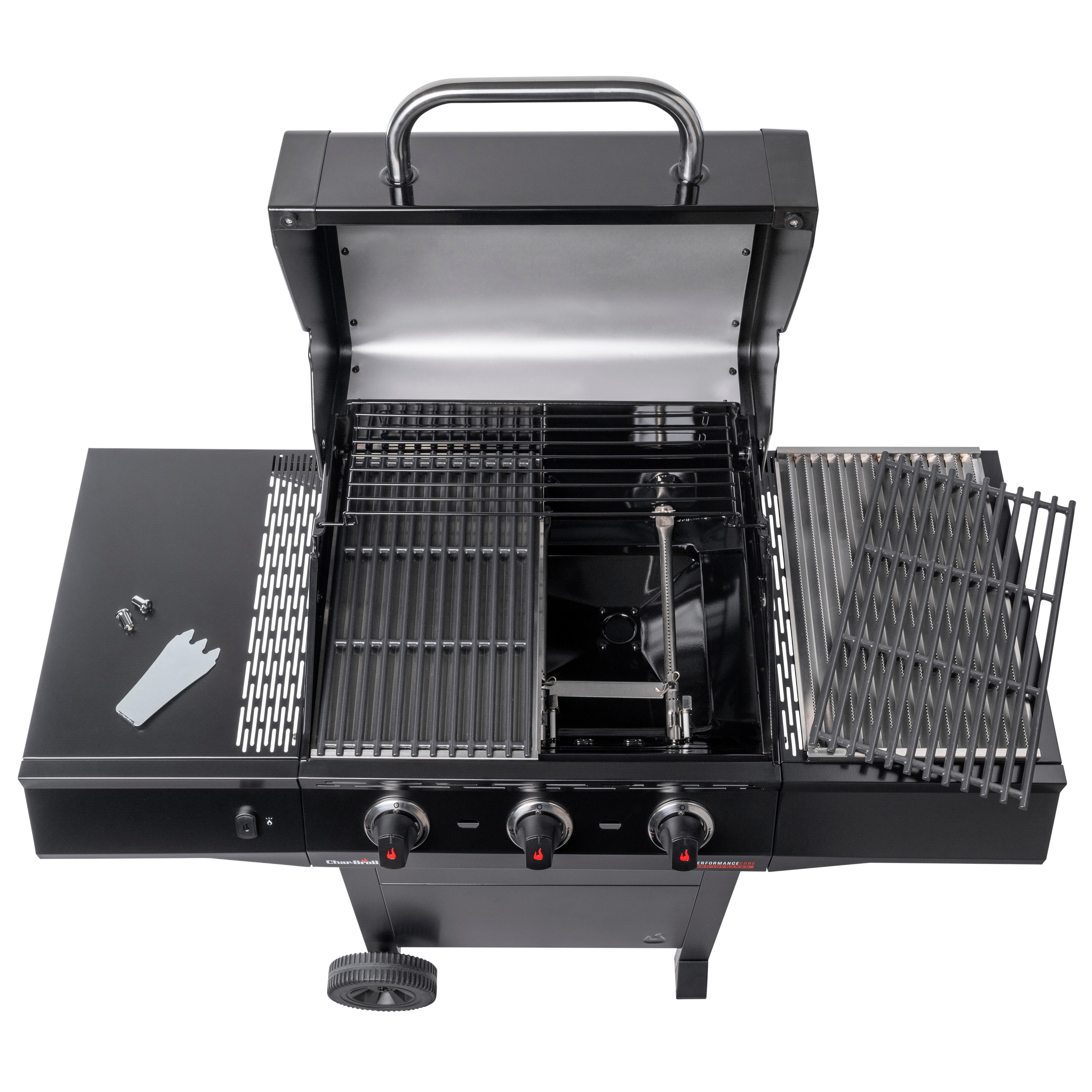 Barbecue a gas CHAR-BROIL PERFORMANCE CORE B 3 CART 3 bruciatori - 4