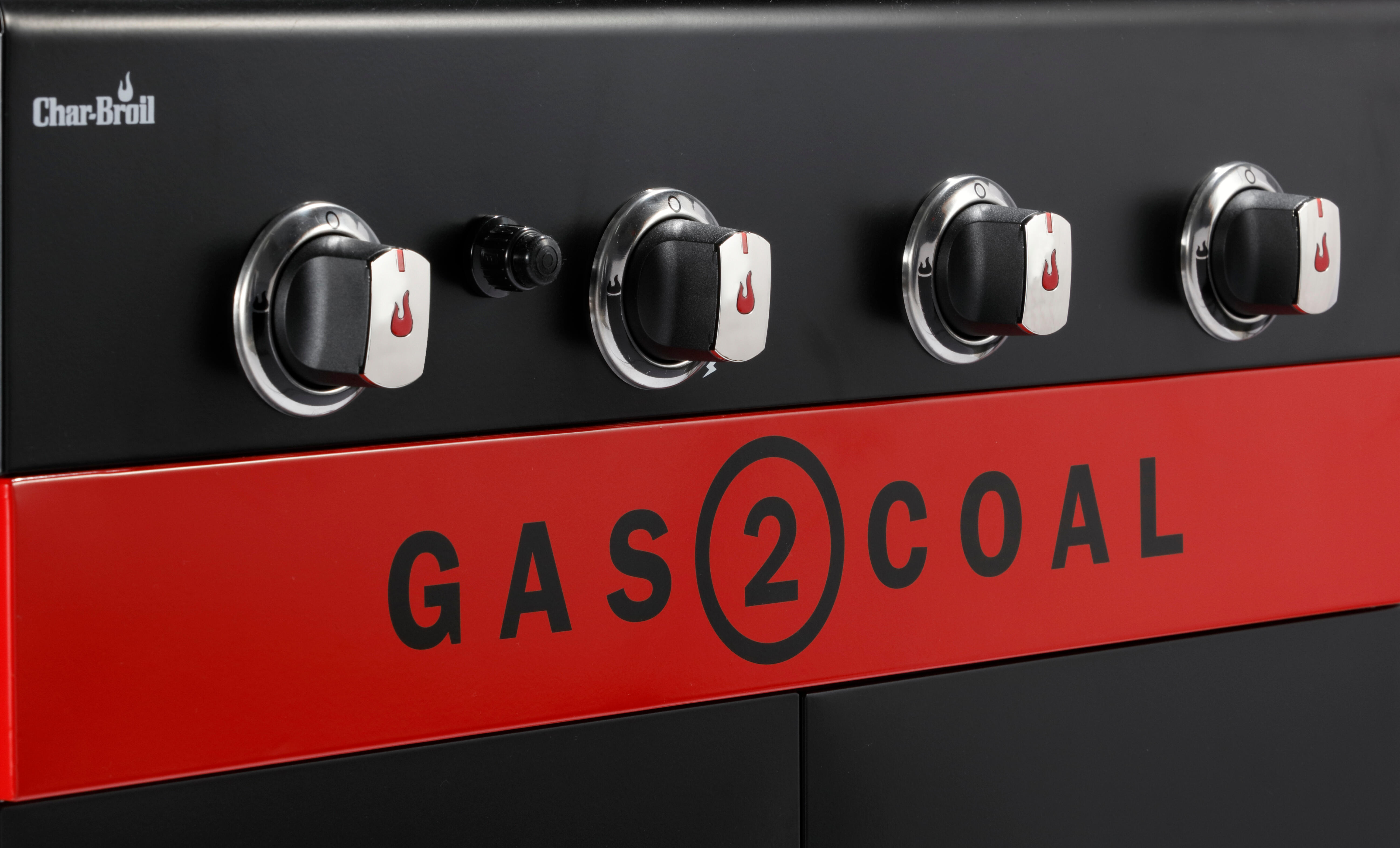 Barbecue a gas CHAR-BROIL 2 COAL 2.0 4B 4 bruciatori con fornello laterale extra - 13