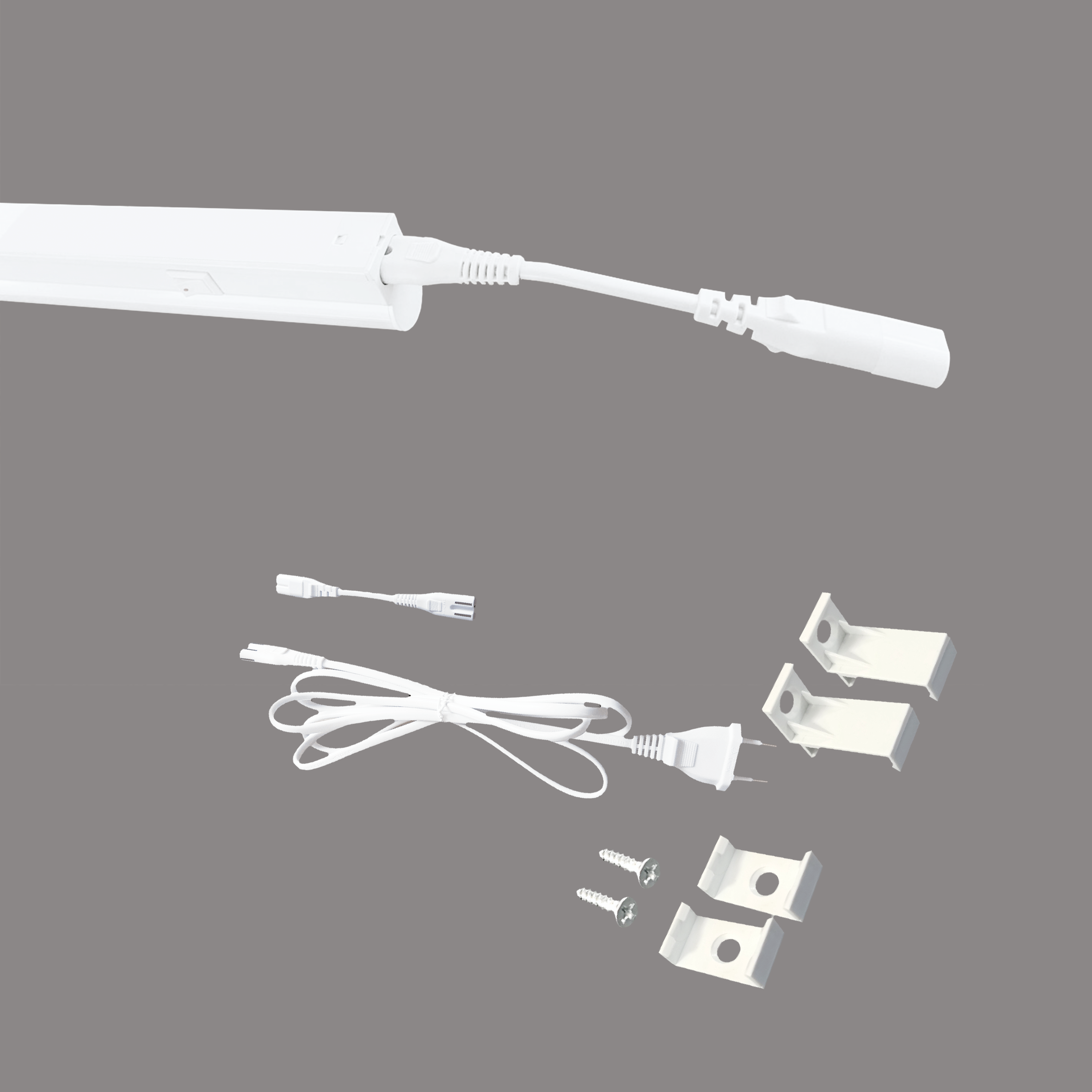 Réglette Led dessous de meuble L.35 cm, blanc neutre, Moss INSPIRE - 5