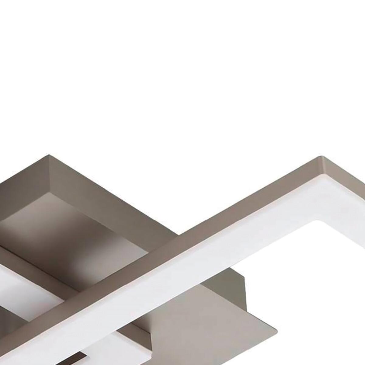 Plafoniera LED Huerta argento IP20 bianco naturale EGLO - 2