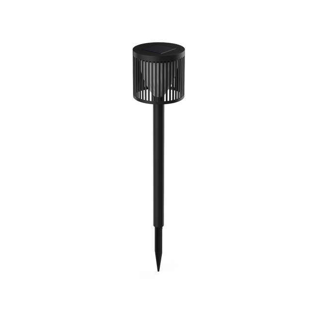 Lampka wbijana solarna Nioki IP44 czarny Inspire