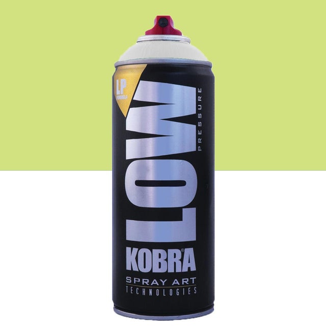 Smalto spray con solvente NESPOLI Graffiti verde lime opaco