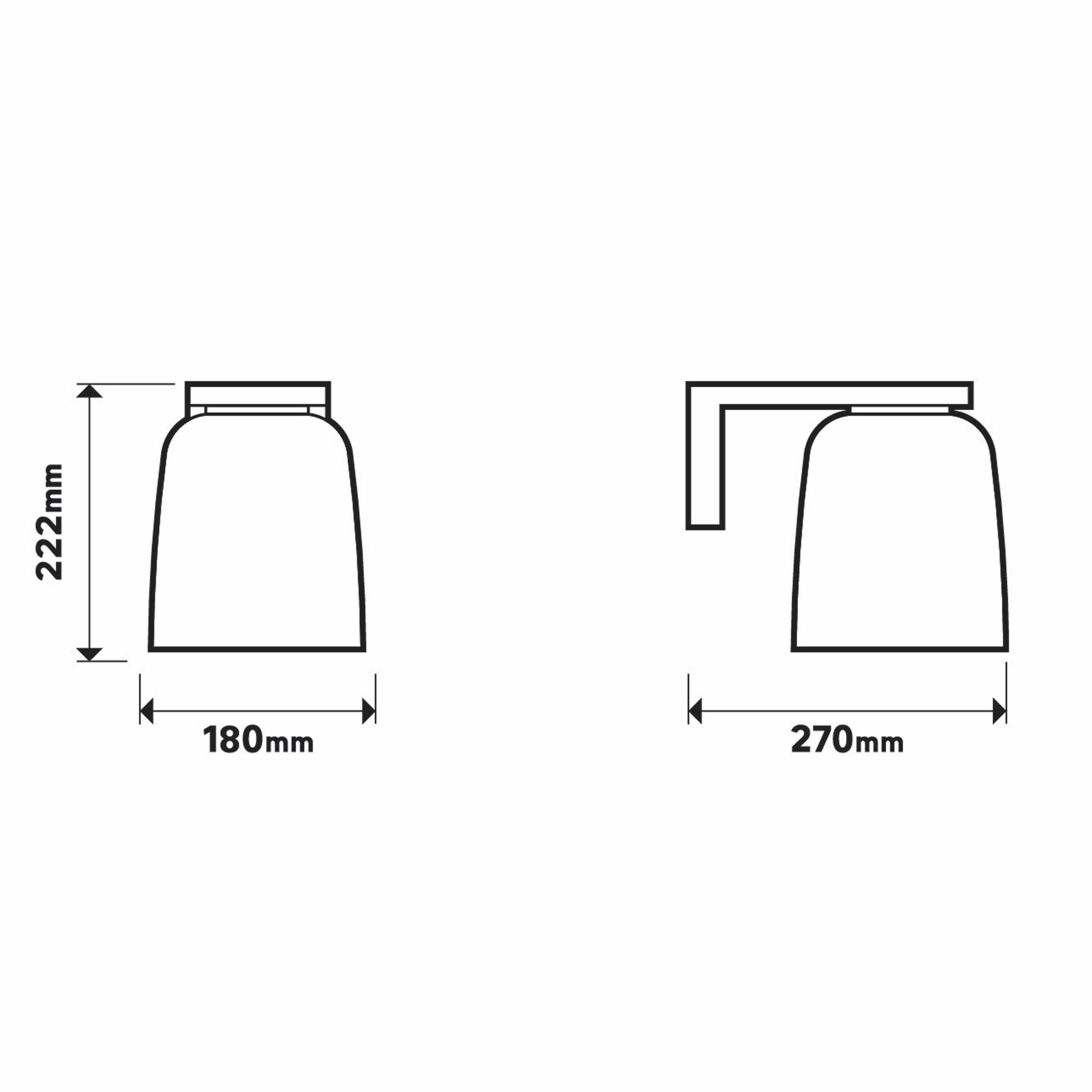 Applique solaire rechargeable Booster Klock 150 à 900 Lumen anthracite INSPIRE - 9