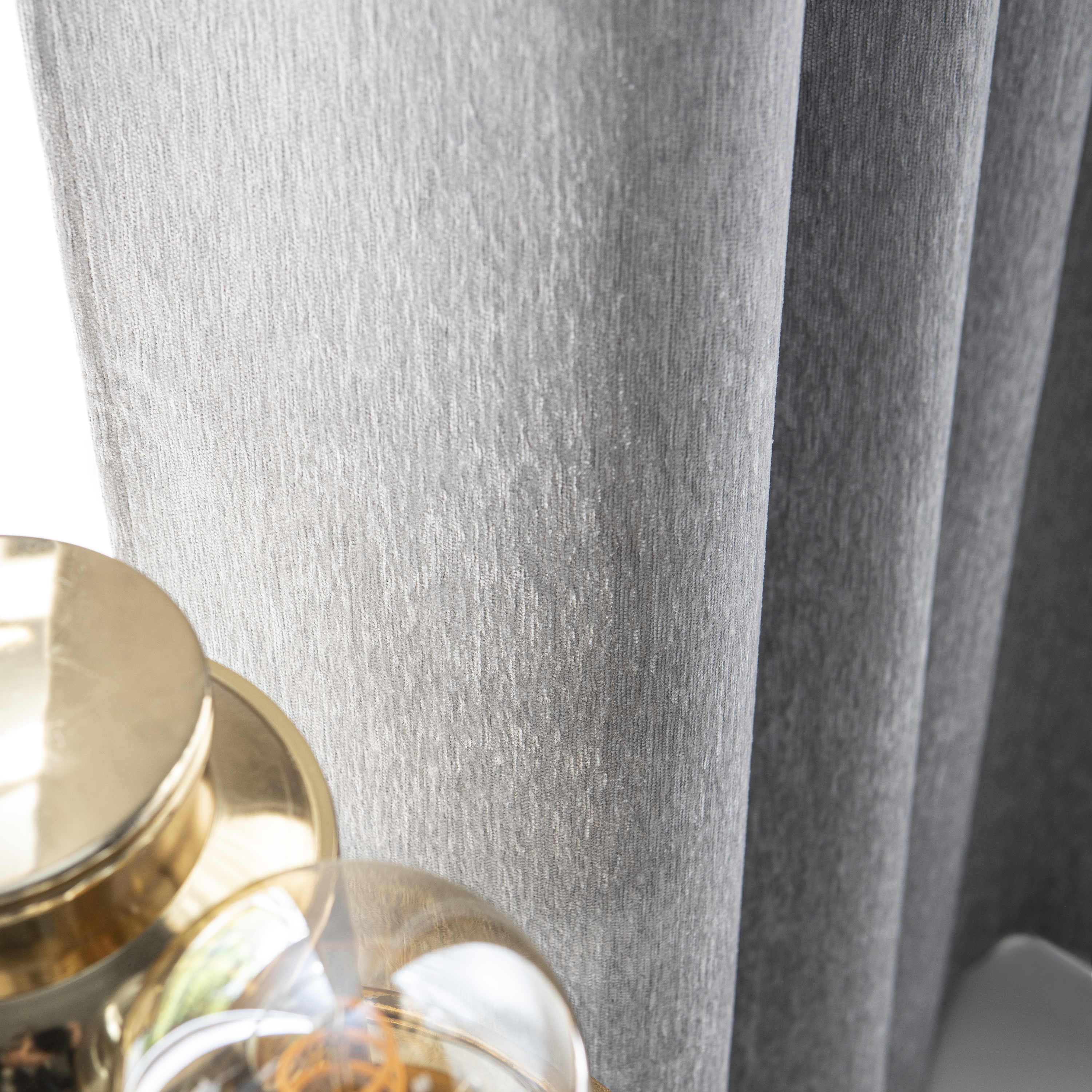 Cortinado fita e/ou presilha blackout Auriane 200x280cm cinza Inspire - 16