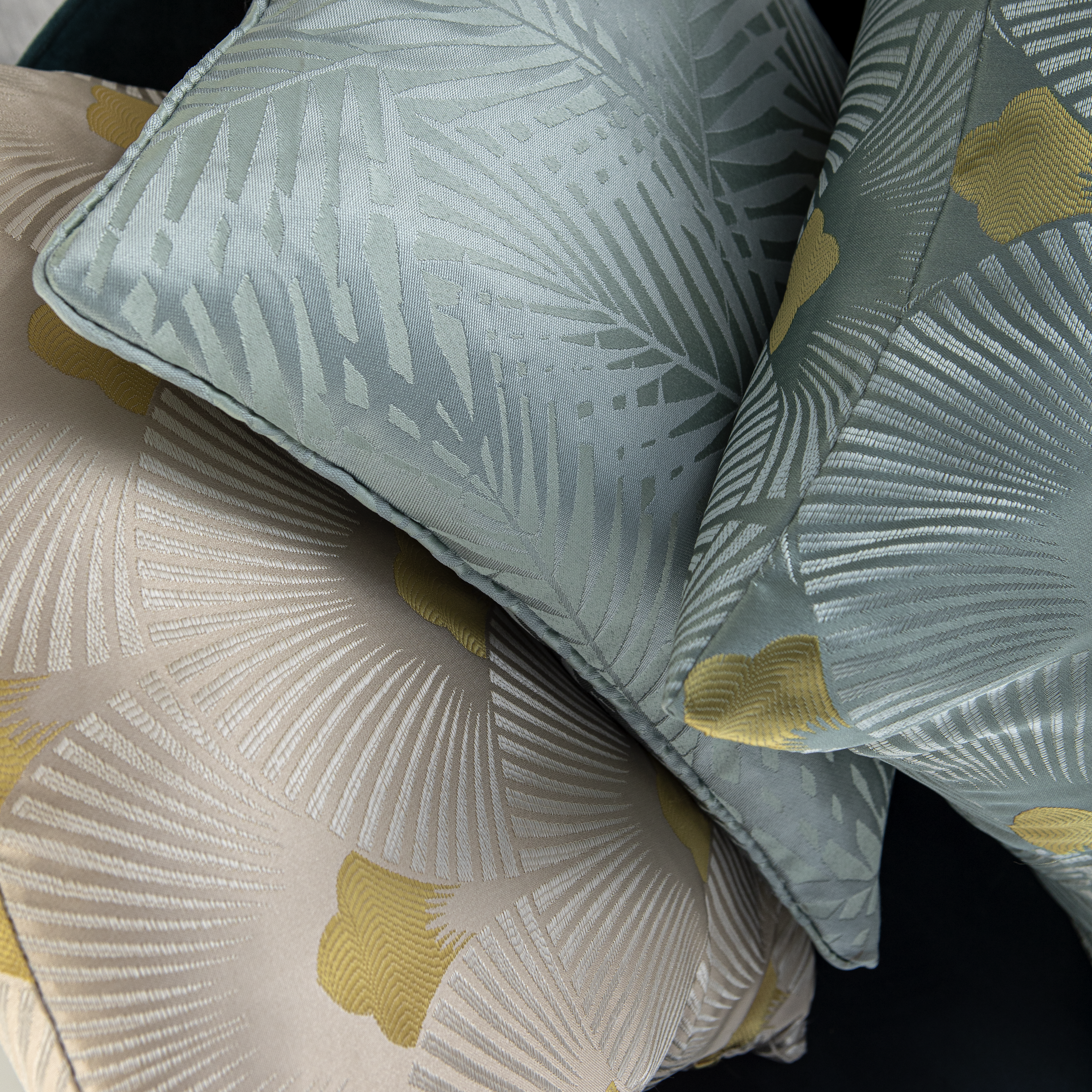 Almofada decorativa INSPIRE IRRINA 45X45CM VERDE ÁGUA - 11