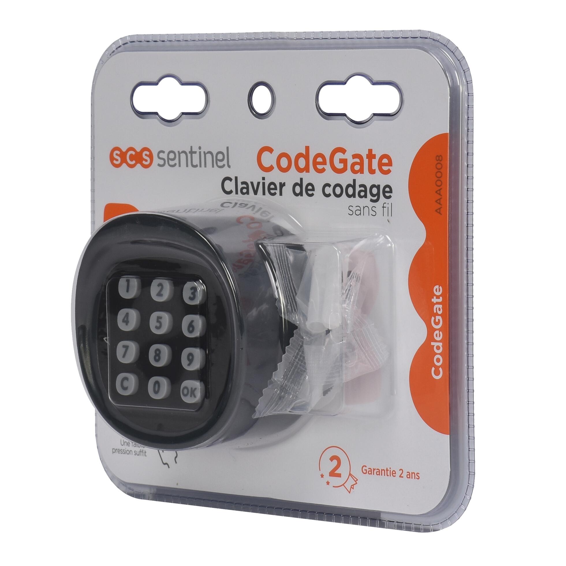 Telecomando Frequenza radio CodeGate in abs nero 433.92 MHZ 12 canali - 2