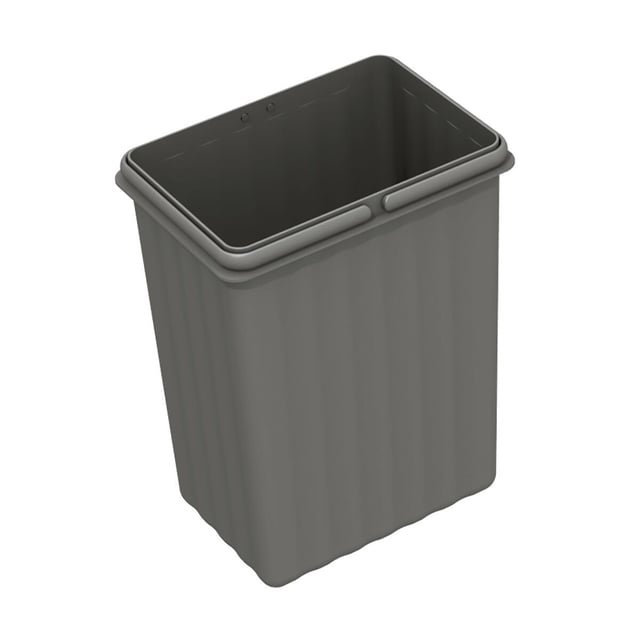 Pattumiera secchio con manici da 7,5L DELINIA manuale antracite 7.5 L