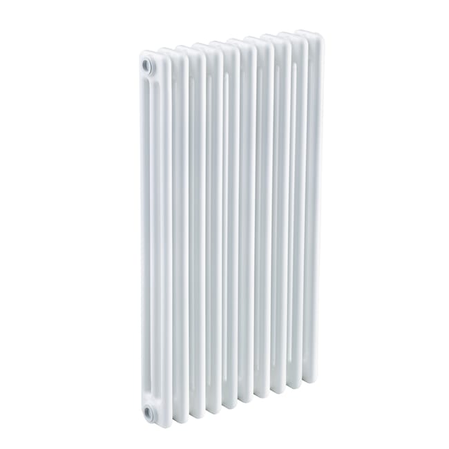 Leroymerlin Radiatore acqua calda EQUATION Comby in acciaio 3 colonne 10 elementi interasse 813 mm bianco