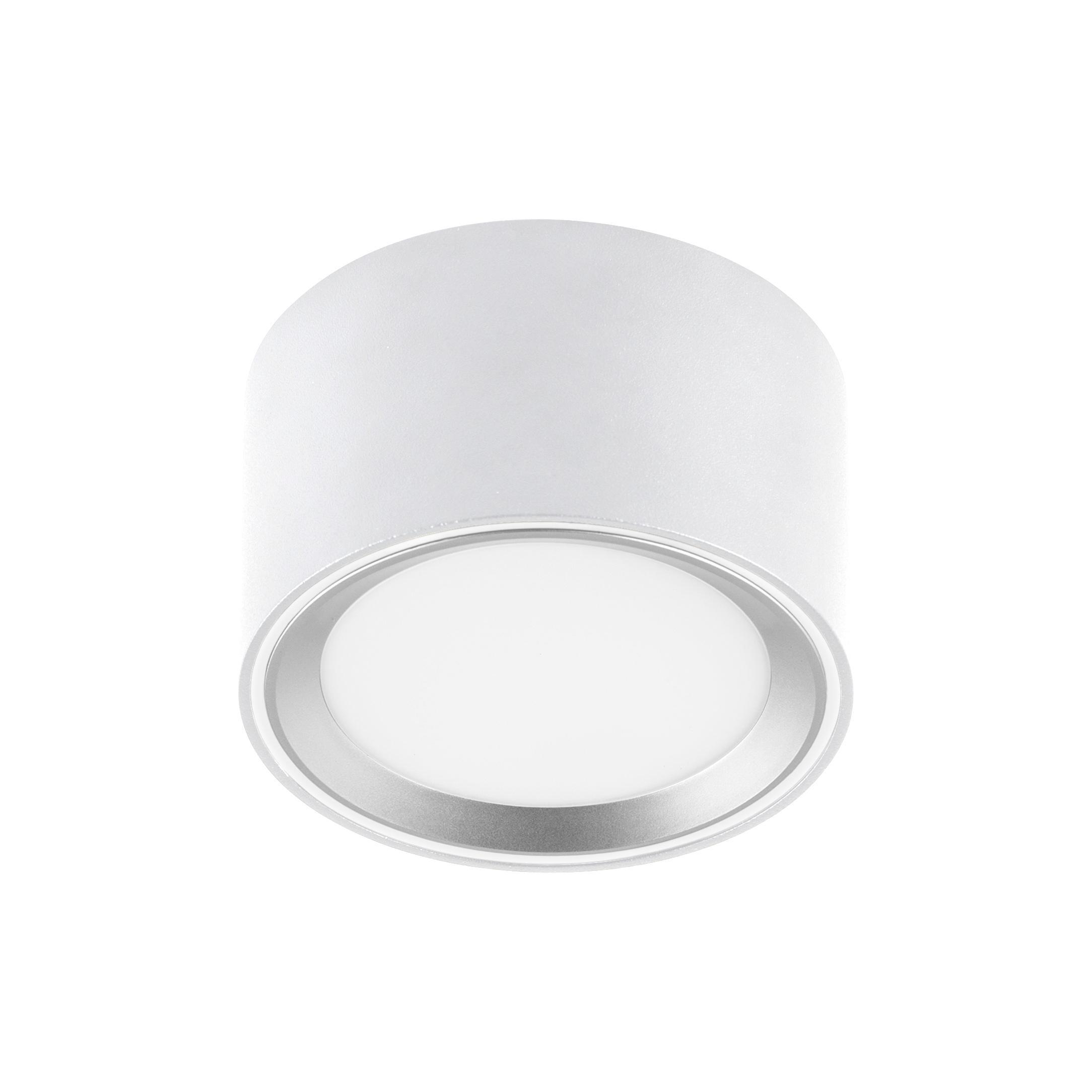 Kit 1 spot à fixer Led D.10 cm, blanc chaud, blanc INSPIRE Oberon - 9