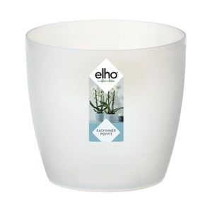 ZOA - Set 3 Vasi Trasparenti per Orchidee a fondo rialzato, Vasi per