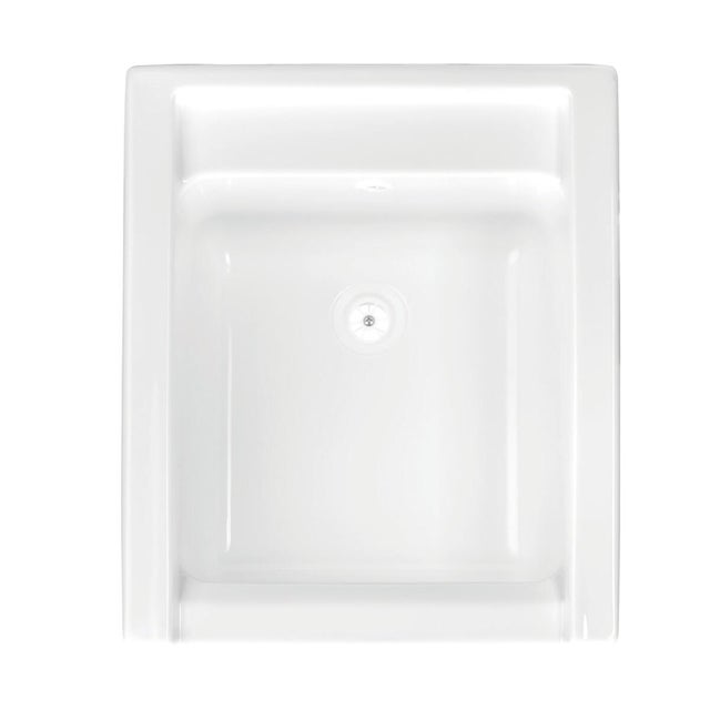 Lavatoio per bucato in resina bianco GAROFALO Edge L 46 x P 53 x Sp 46 cm da interno ed esterno