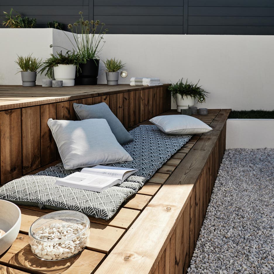 photo de coussin de banquette