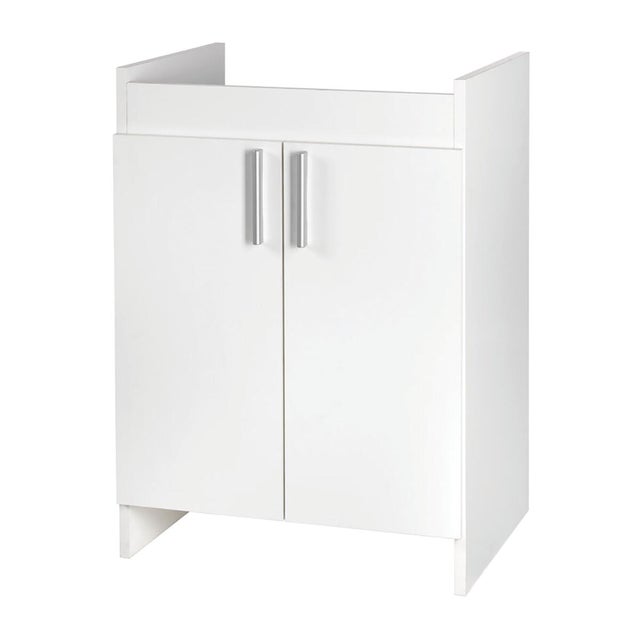 Mobile lavanderia Evo 2 ante in truciolare bianco P 50 x L 60 x H 84 cm
