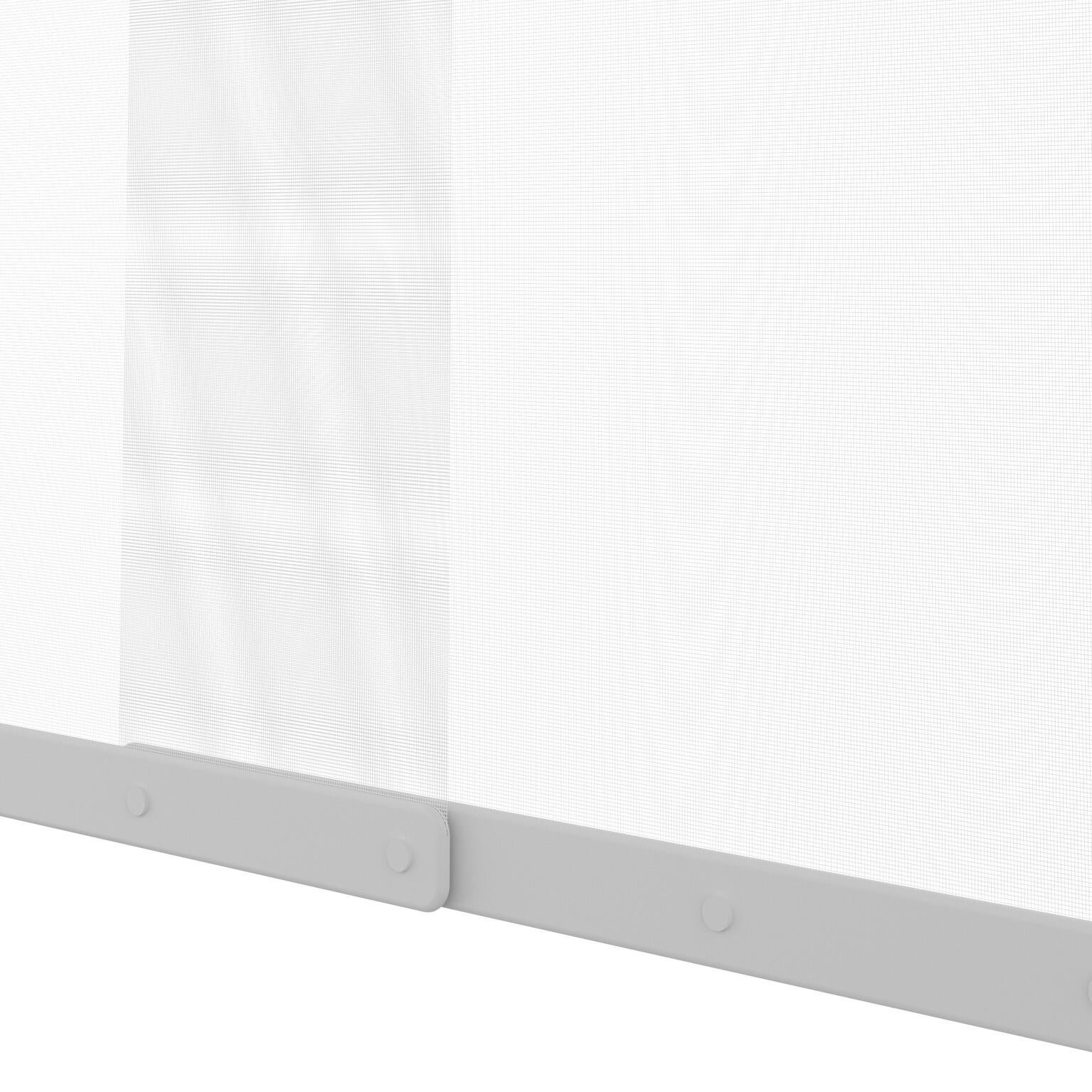 Moustiquaire H.230 x l.100 cm 3 bandes verticales/porte MOUSTIKIT CONFORT blanc - 5